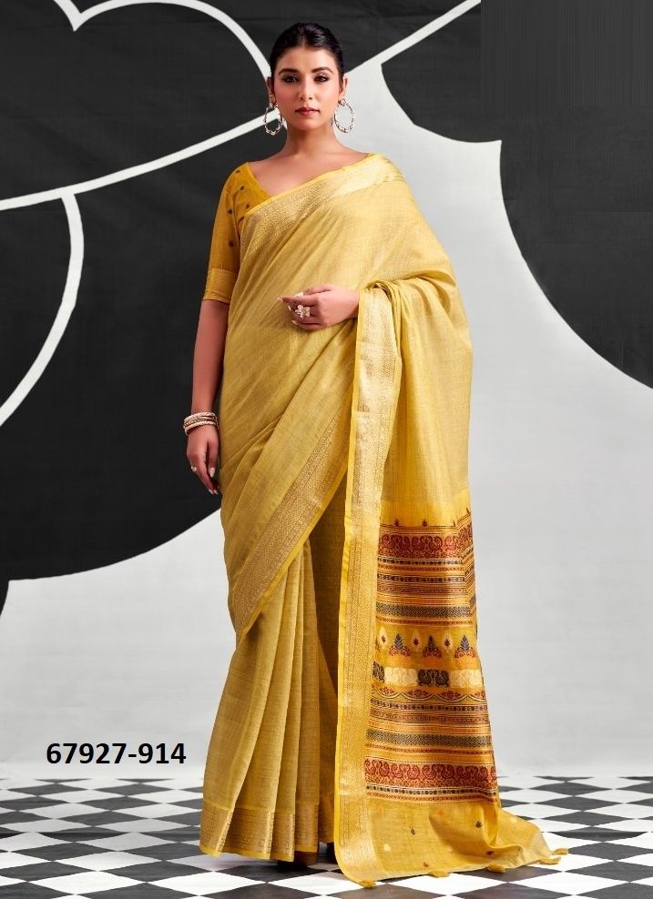KACCHA BADAM - Catalog # 67927 (Set of 6 Sarees) KACCHA BADAM - Catalog # 67927 (Set of 6 Sarees)
