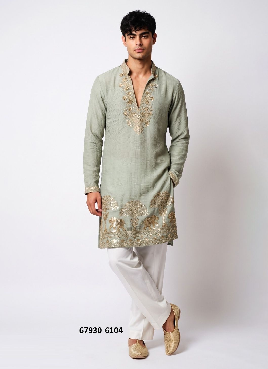 VEER - Catalog # 67930 (Set of 5 Men's Ethnic Wear)