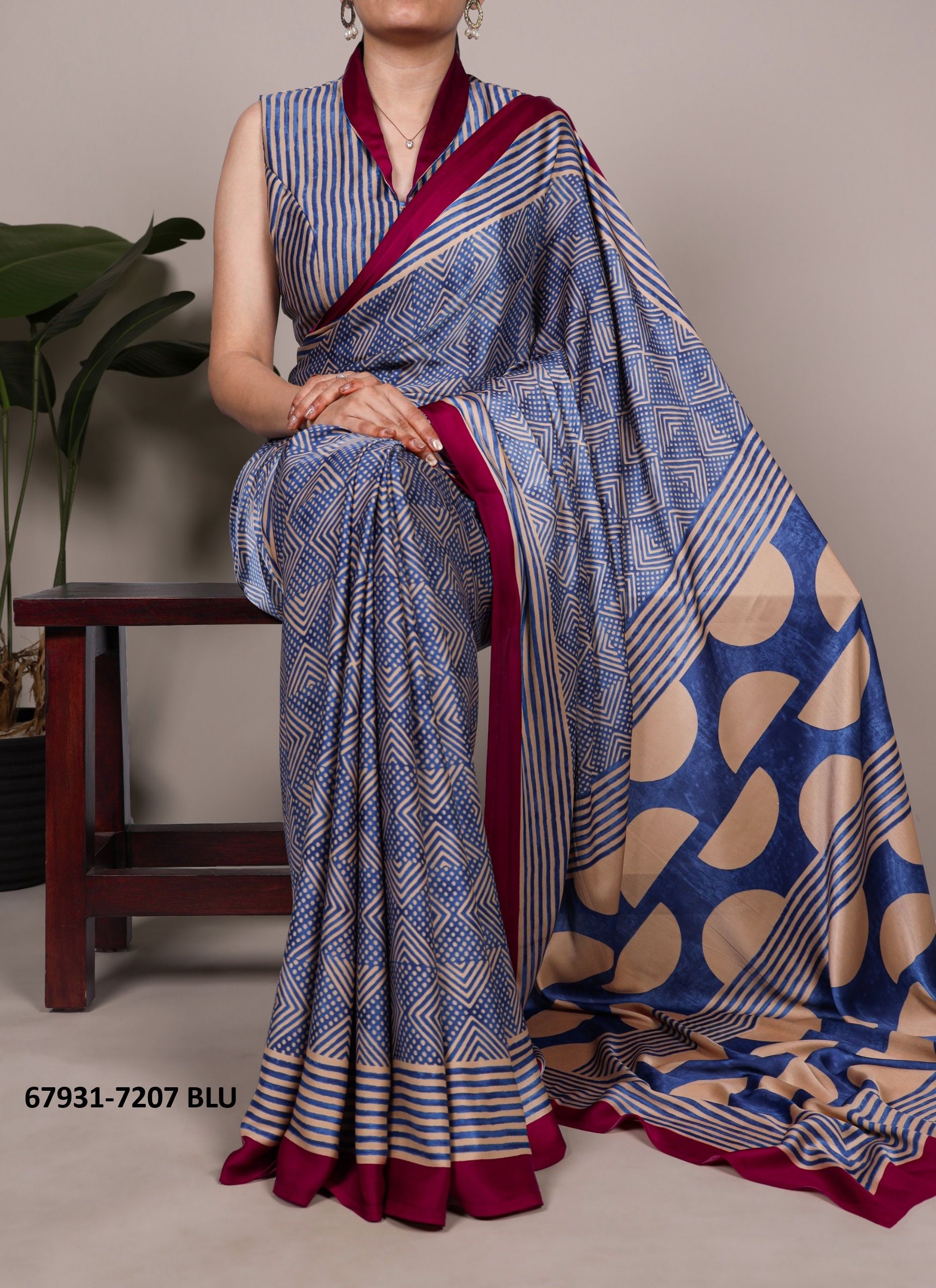 HELENA - Catalog # 67931 (Set of 4 Sarees)