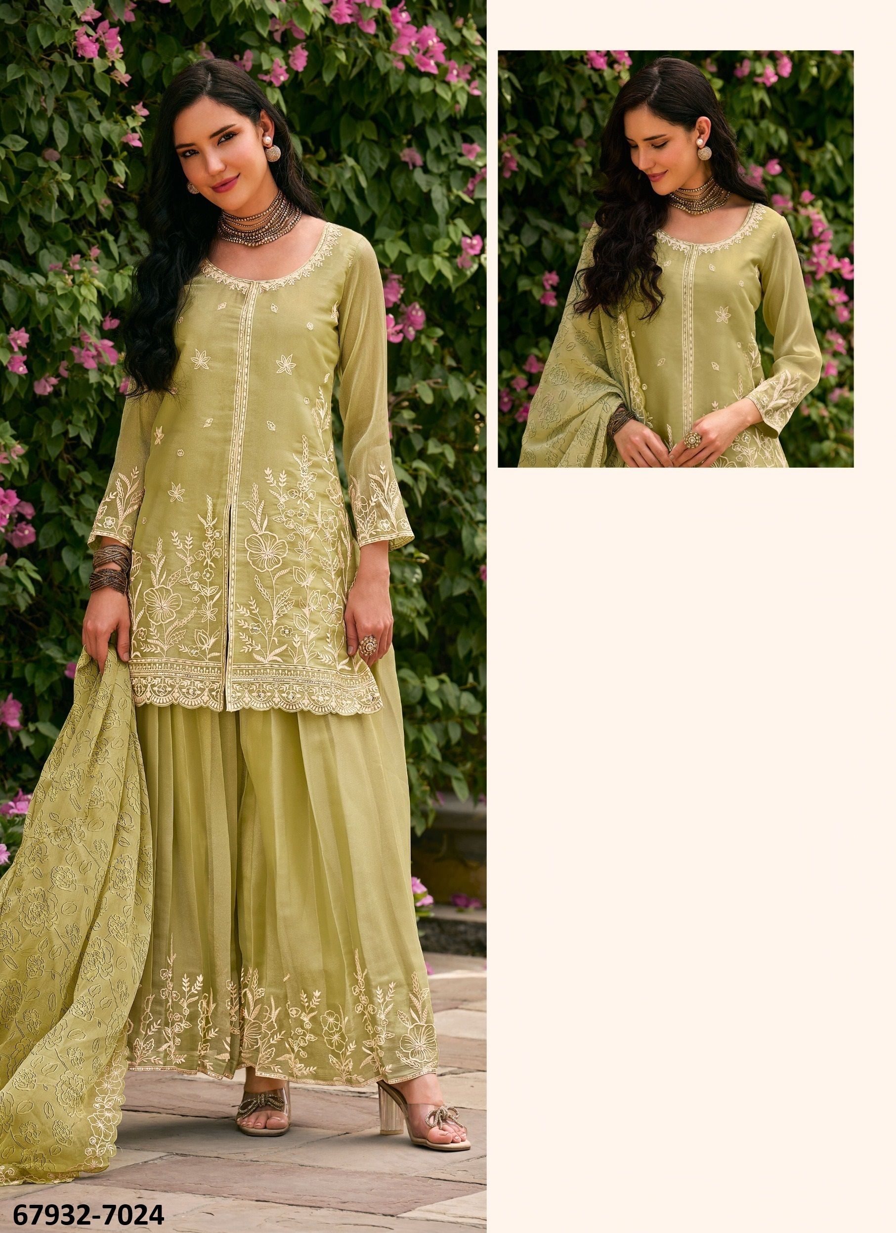 SANCHAY - Catalog # 67932 (Set of 4 Readymade Salwar Suits)