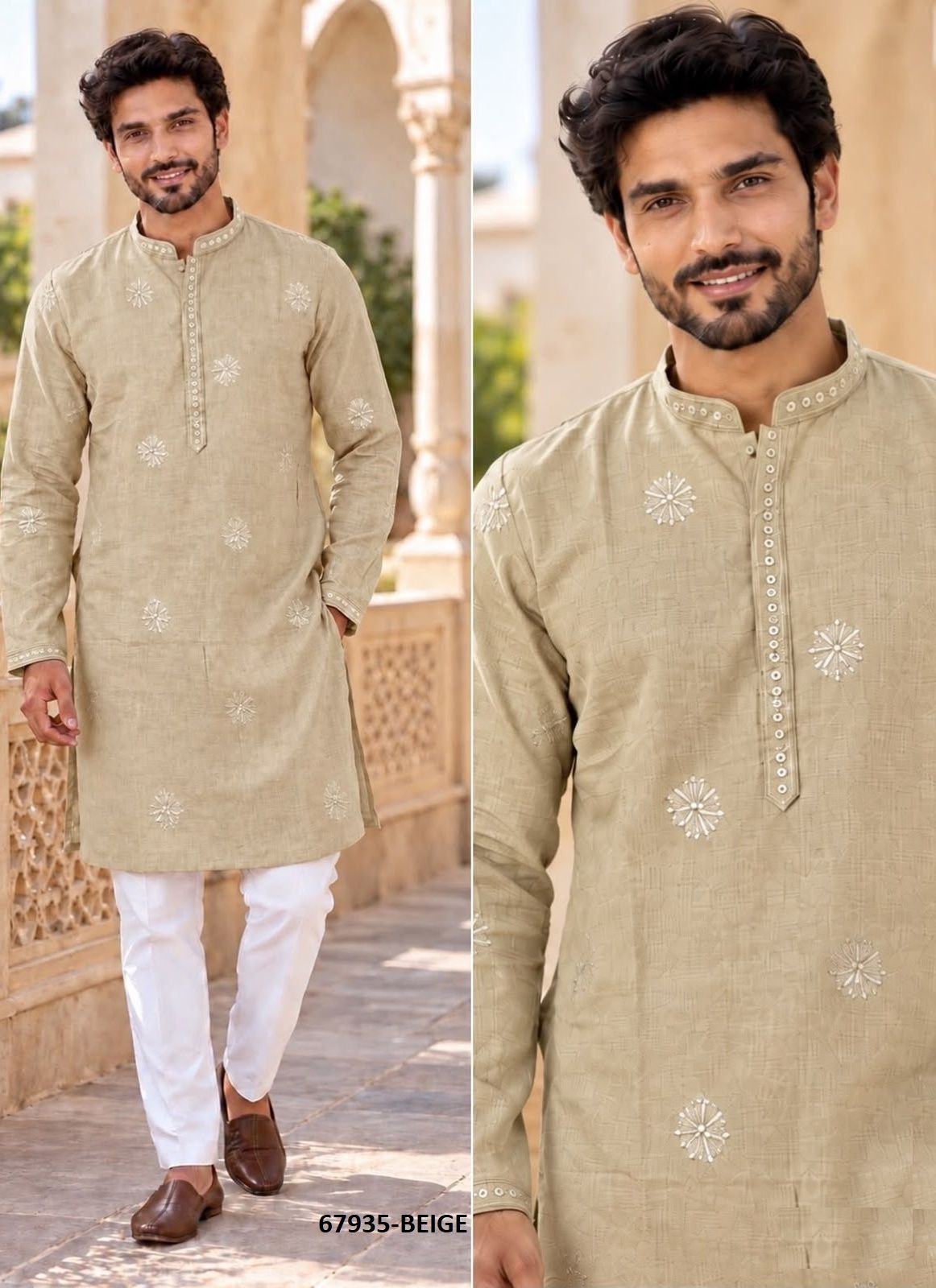 GRAND MASTI - Catalog # 67935 (Set of 4 Men's Ethnic Wear) GRAND MASTI - Catalog # 67935 (Set of 4 Men's Ethnic Wear)