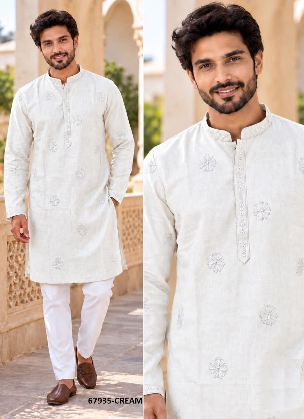 GRAND MASTI - Catalog # 67935 (Set of 4 Men's Ethnic Wear) GRAND MASTI - Catalog # 67935 (Set of 4 Men's Ethnic Wear)