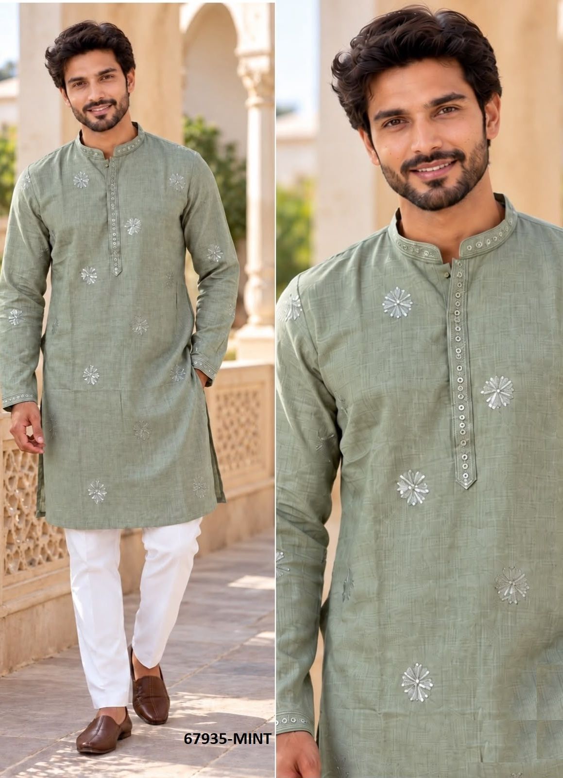 GRAND MASTI - Catalog # 67935 (Set of 4 Men's Ethnic Wear) GRAND MASTI - Catalog # 67935 (Set of 4 Men's Ethnic Wear)