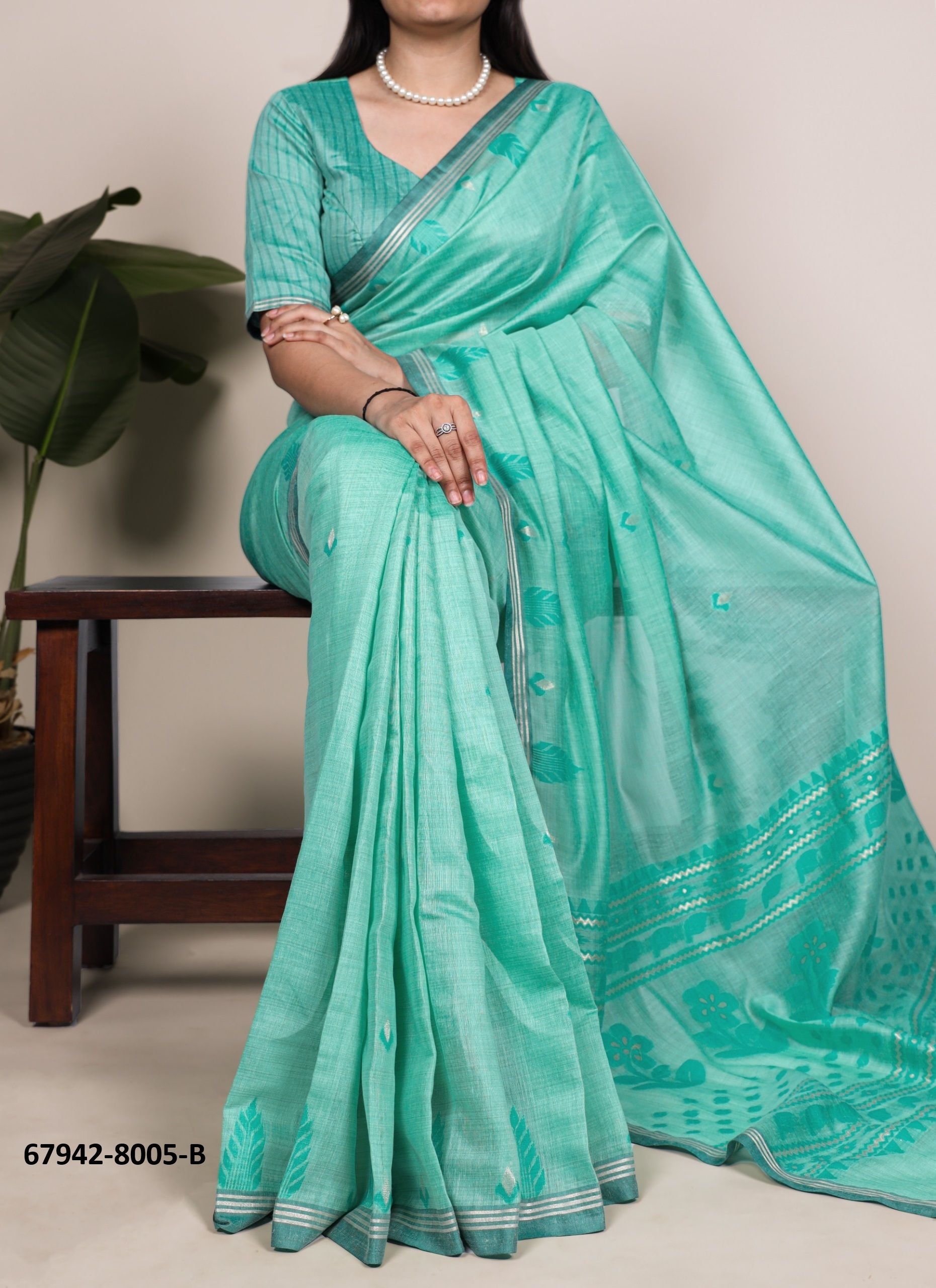 SERIES 8005 - Catalog # 67942 (Set of 2 Sarees) SERIES 8005 - Catalog # 67942 (Set of 2 Sarees)