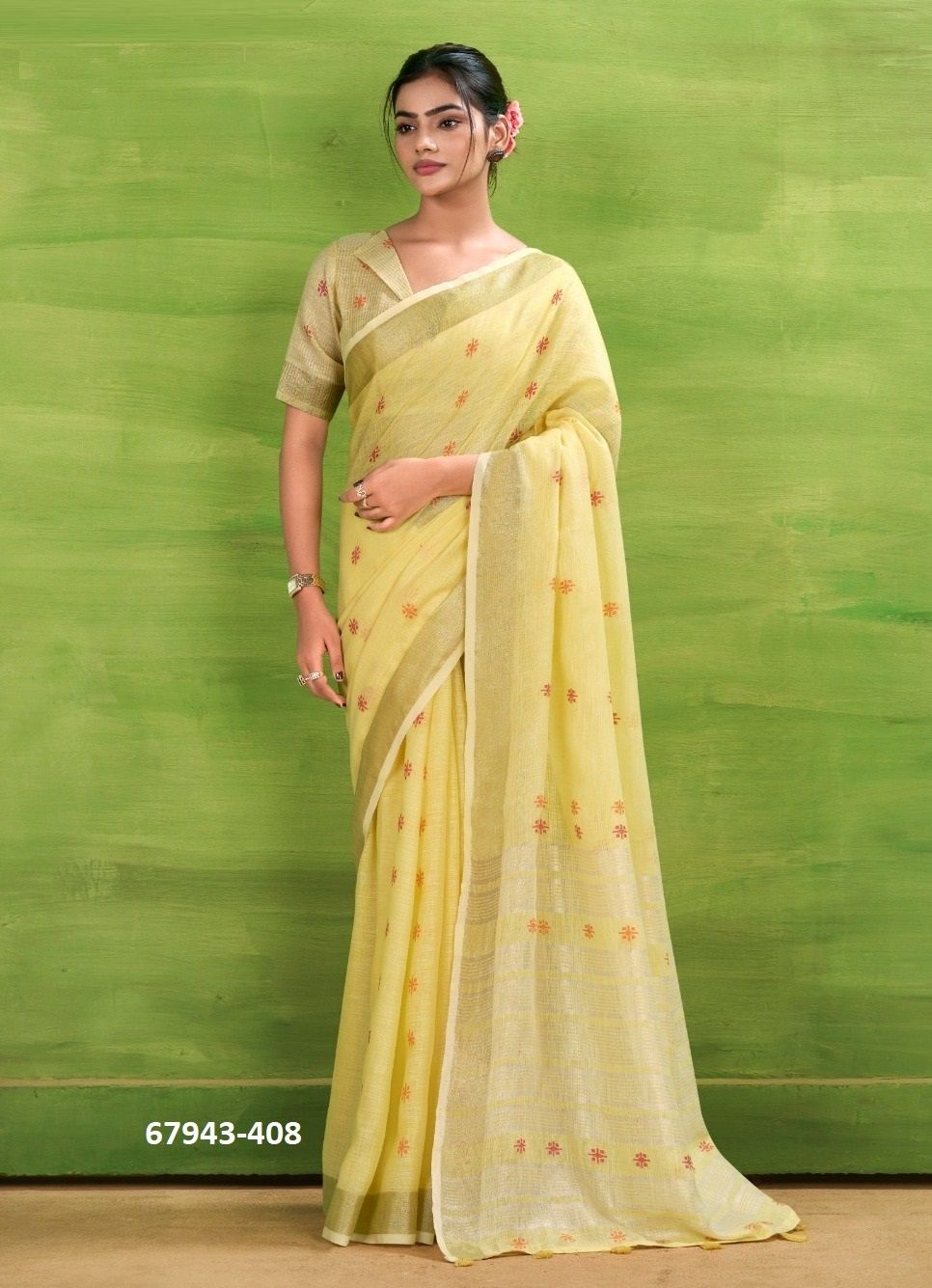 SUNWAY - Catalog # 67943 (Set of 5 Sarees) SUNWAY - Catalog # 67943 (Set of 5 Sarees)