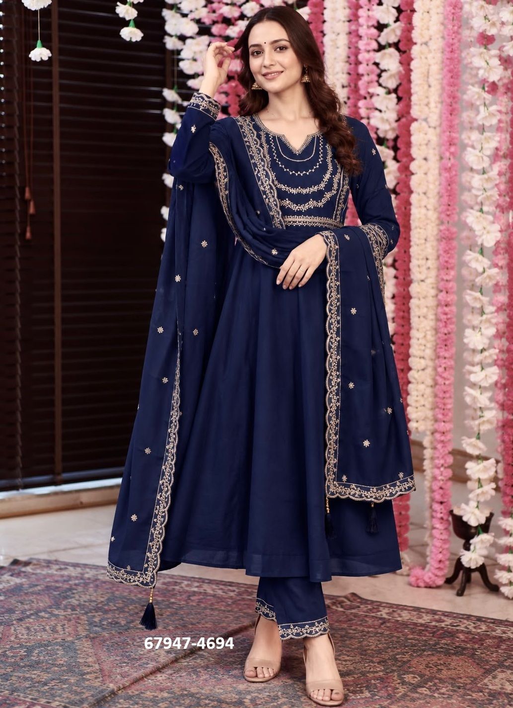 ALVISHA - Catalog # 67947 (Set of 6 Readymade Salwar Suits) ALVISHA - Catalog # 67947 (Set of 6 Readymade Salwar Suits)
