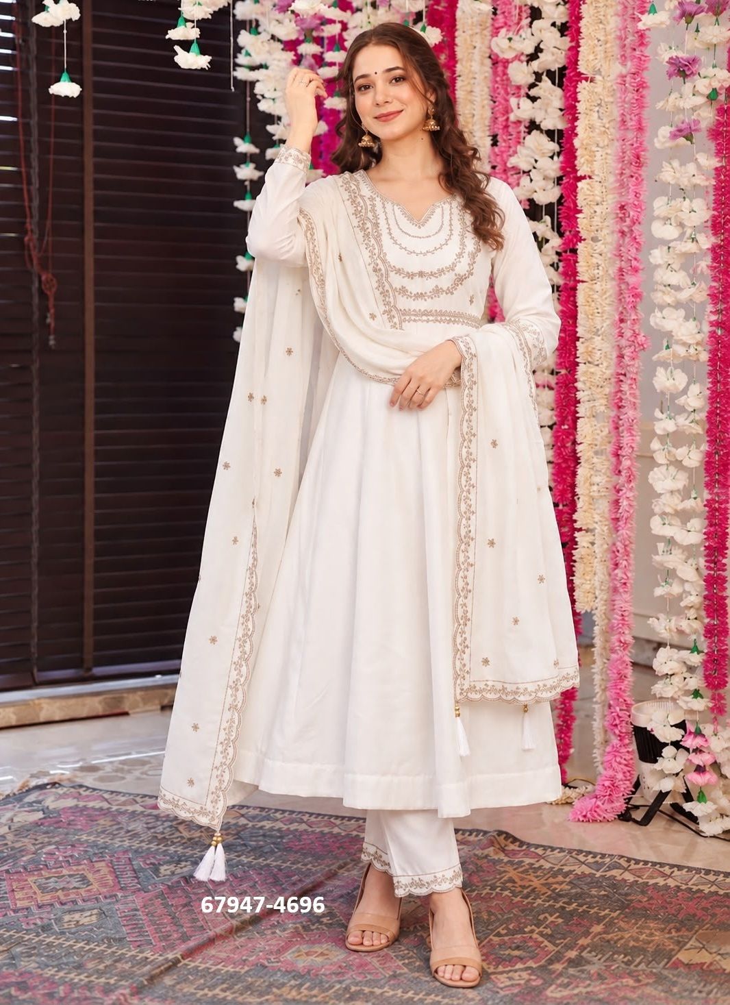 ALVISHA - Catalog # 67947 (Set of 6 Readymade Salwar Suits) ALVISHA - Catalog # 67947 (Set of 6 Readymade Salwar Suits)
