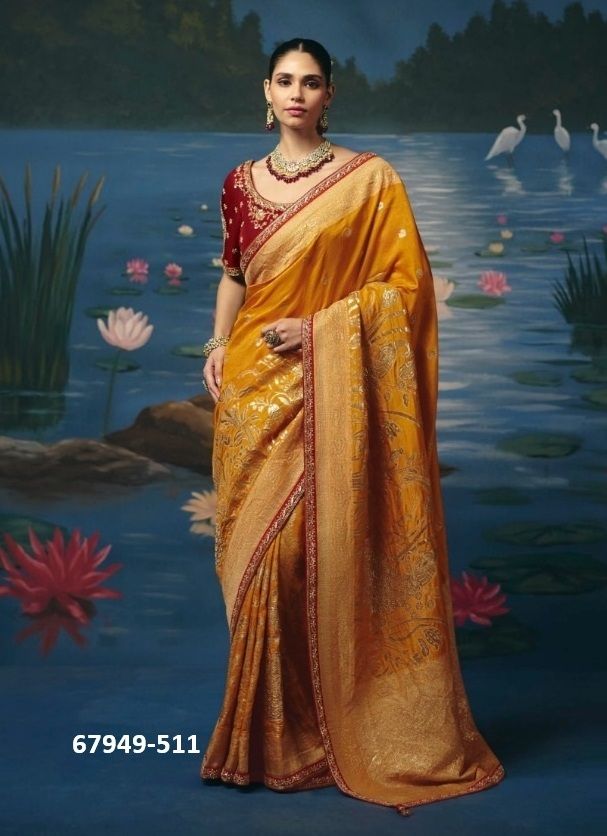 CASINO - Catalog # 67949 (Set of 11 Sarees) CASINO - Catalog # 67949 (Set of 11 Sarees)