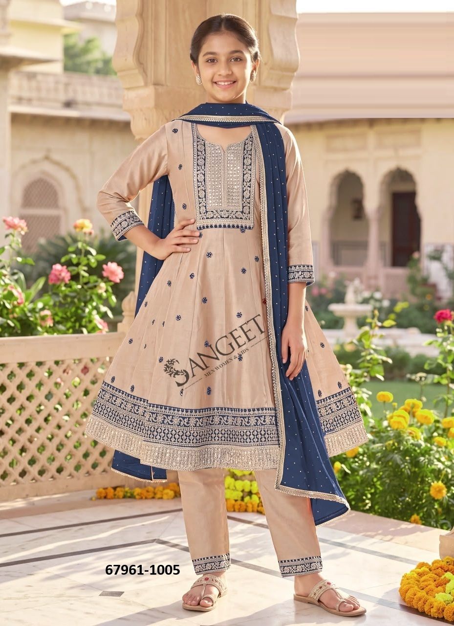 SHREELEELA 3 - Catalog # 67961 (Set of 6 Readymade Salwar Suits) SHREELEELA 3 - Catalog # 67961 (Set of 6 Readymade Salwar Suits)