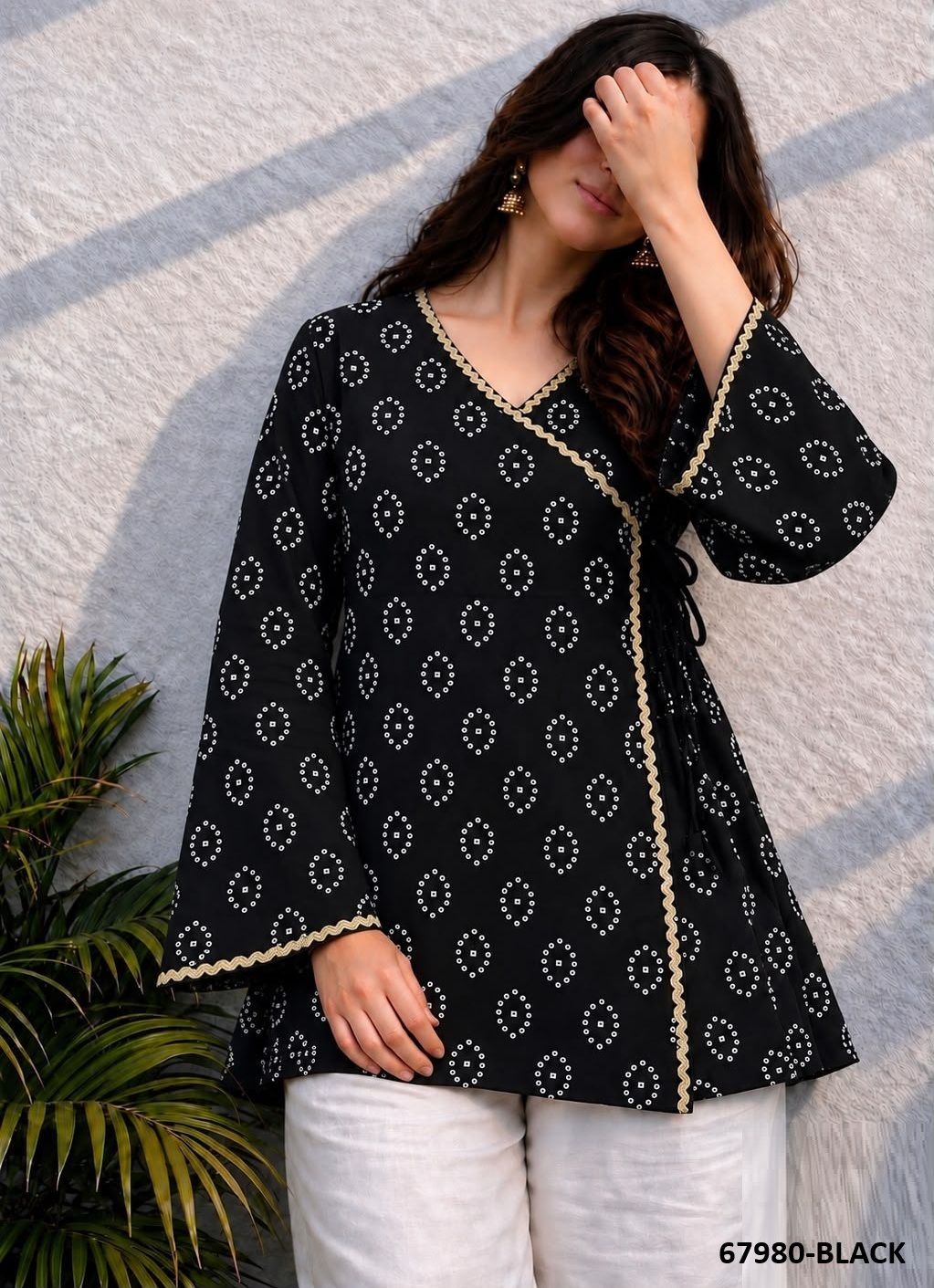 ADDALENE - Catalog # 67980 (Set of 6 Readymade Women's Kurtis / Tops) ADDALENE - Catalog # 67980 (Set of 6 Readymade Women's Kurtis / Tops)