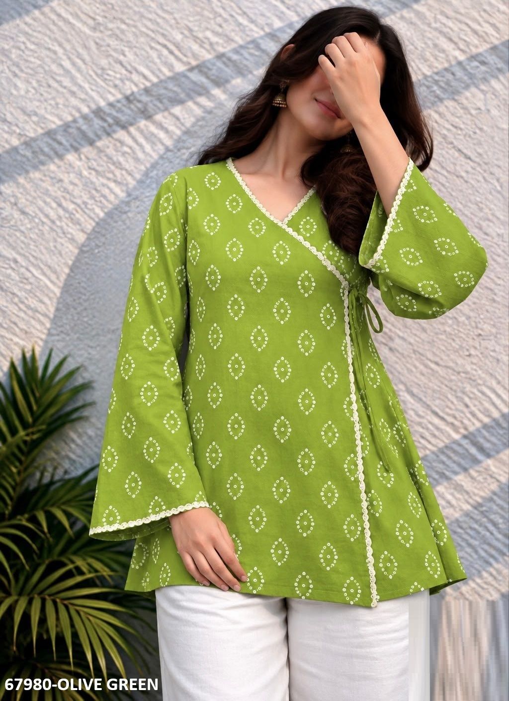 ADDALENE - Catalog # 67980 (Set of 6 Readymade Women's Kurtis / Tops) ADDALENE - Catalog # 67980 (Set of 6 Readymade Women's Kurtis / Tops)