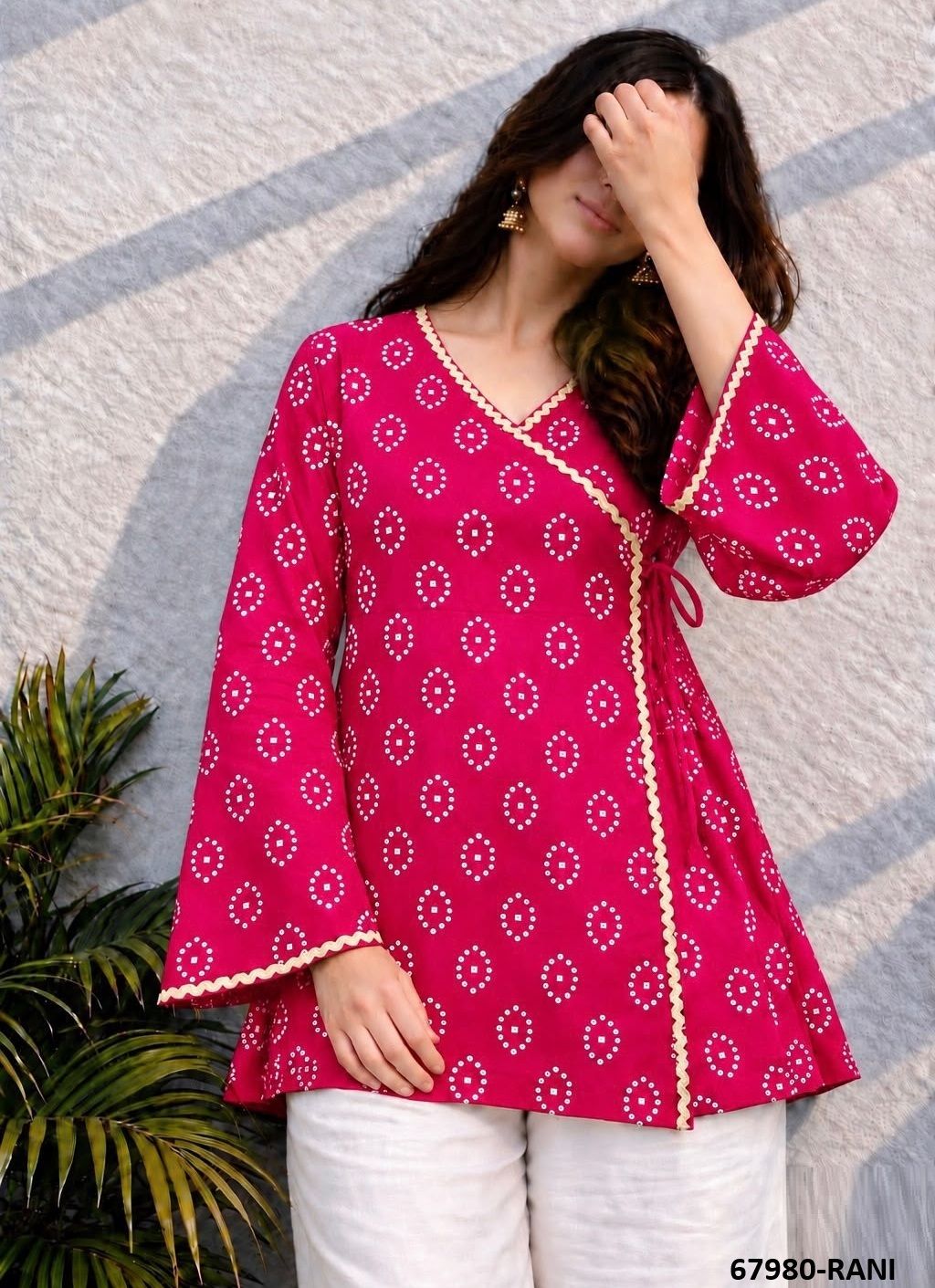 ADDALENE - Catalog # 67980 (Set of 6 Readymade Women's Kurtis / Tops) ADDALENE - Catalog # 67980 (Set of 6 Readymade Women's Kurtis / Tops)