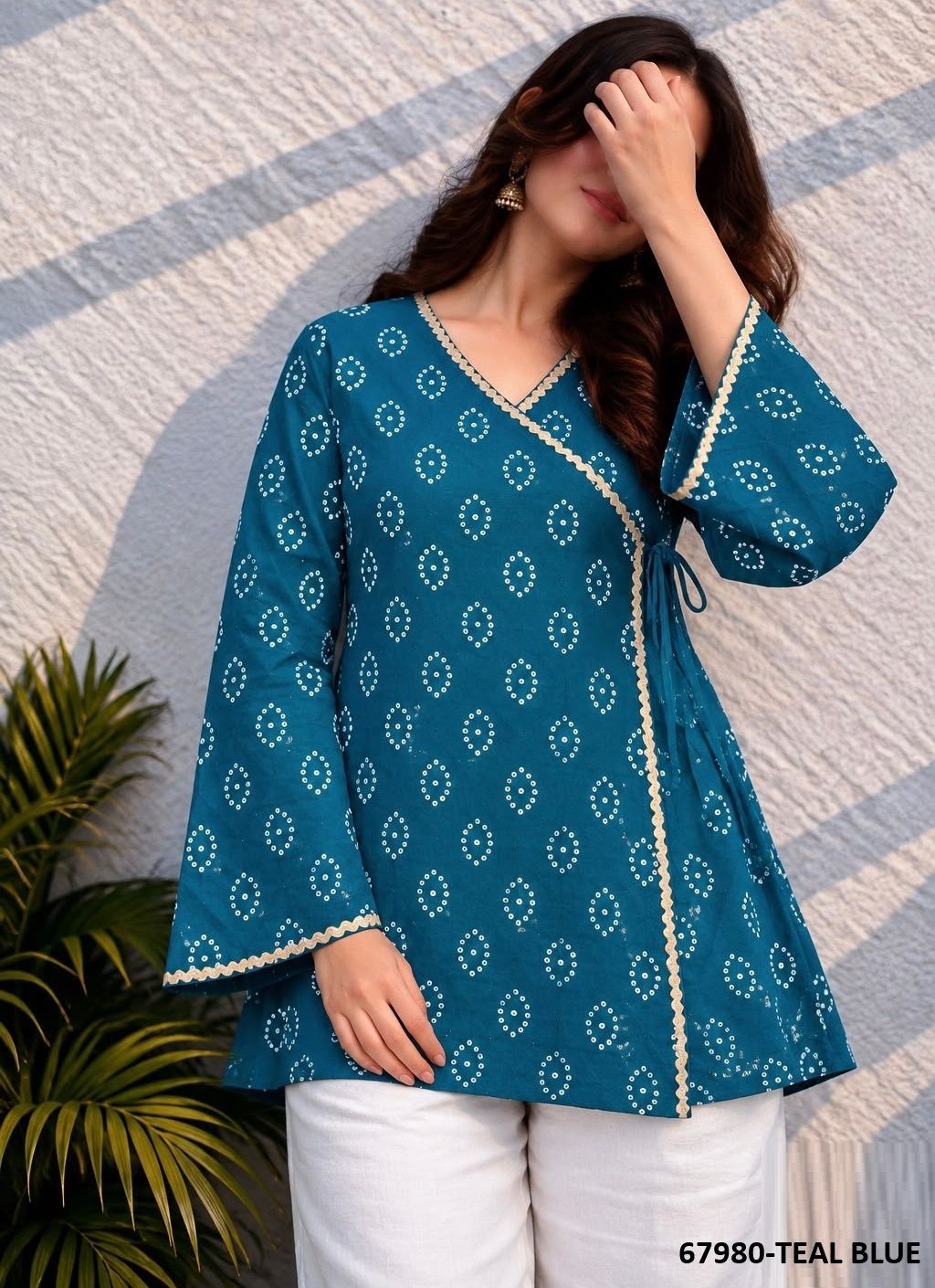 ADDALENE - Catalog # 67980 (Set of 6 Readymade Women's Kurtis / Tops) ADDALENE - Catalog # 67980 (Set of 6 Readymade Women's Kurtis / Tops)