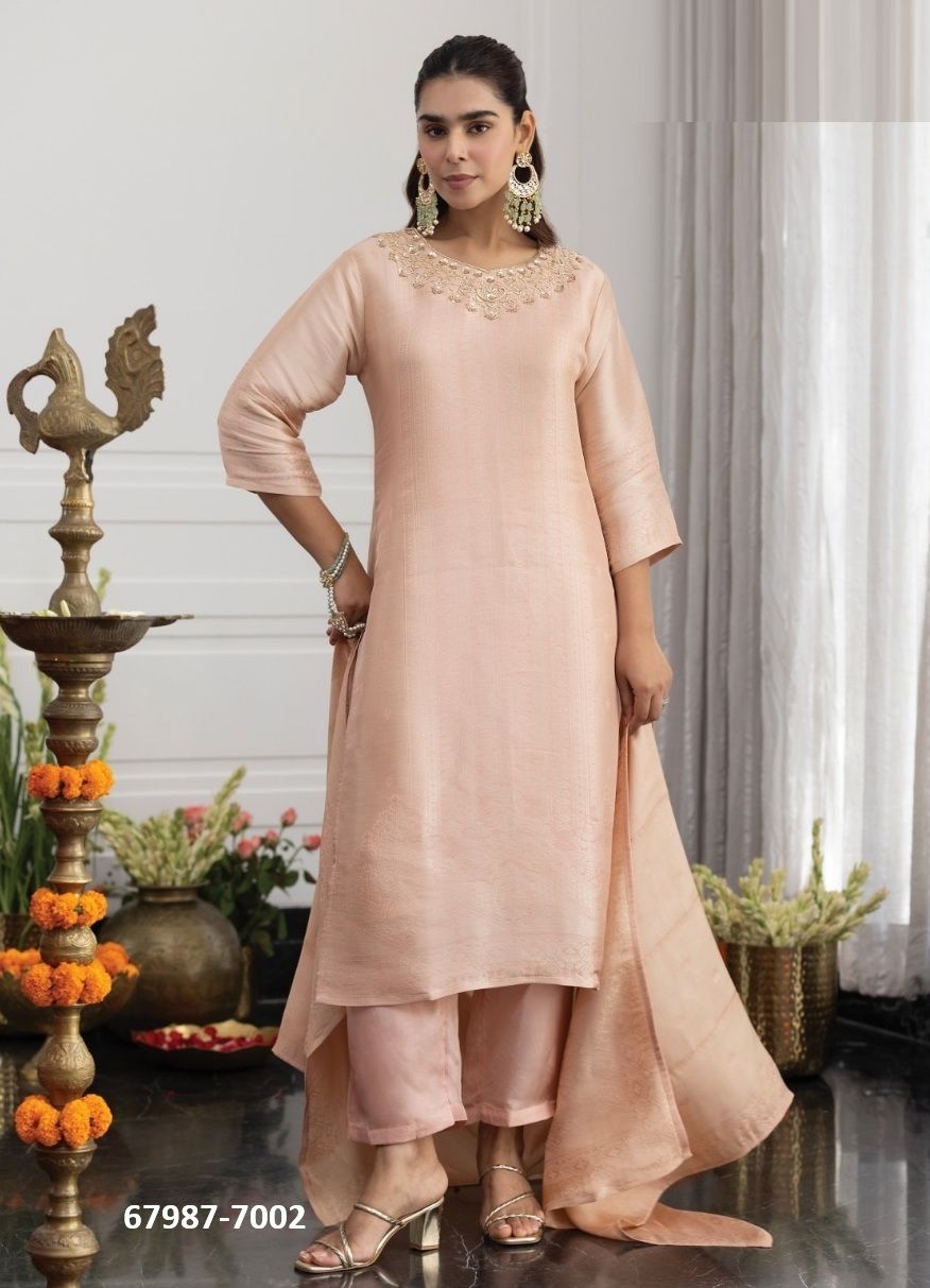 SILK ANATOMY - Catalog # 67987 (Set of 5 Readymade Salwar Suits) SILK ANATOMY - Catalog # 67987 (Set of 5 Readymade Salwar Suits)