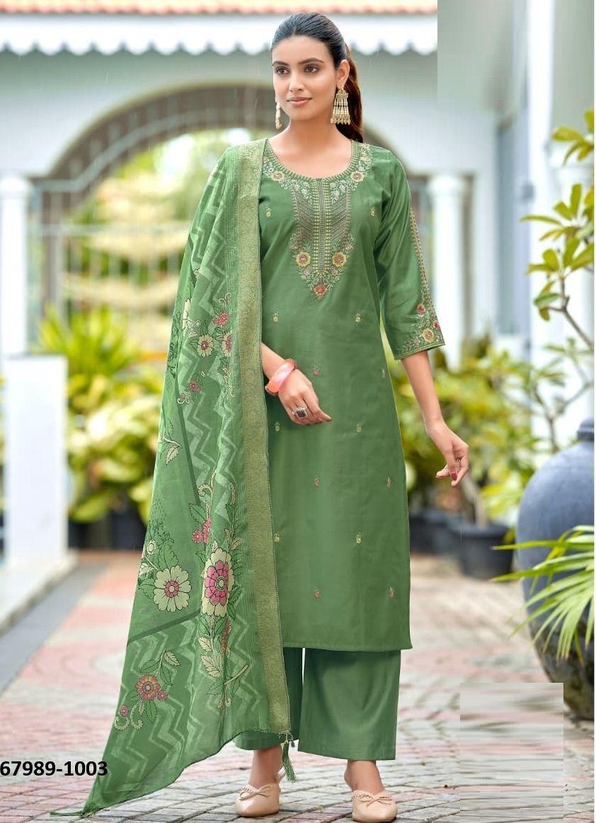 HARSHIKA - Catalog # 67989 (Set of 6 Readymade Salwar Suits) HARSHIKA - Catalog # 67989 (Set of 6 Readymade Salwar Suits)