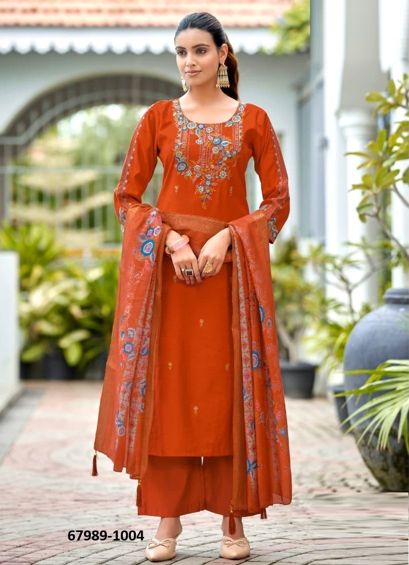 HARSHIKA - Catalog # 67989 (Set of 6 Readymade Salwar Suits) HARSHIKA - Catalog # 67989 (Set of 6 Readymade Salwar Suits)