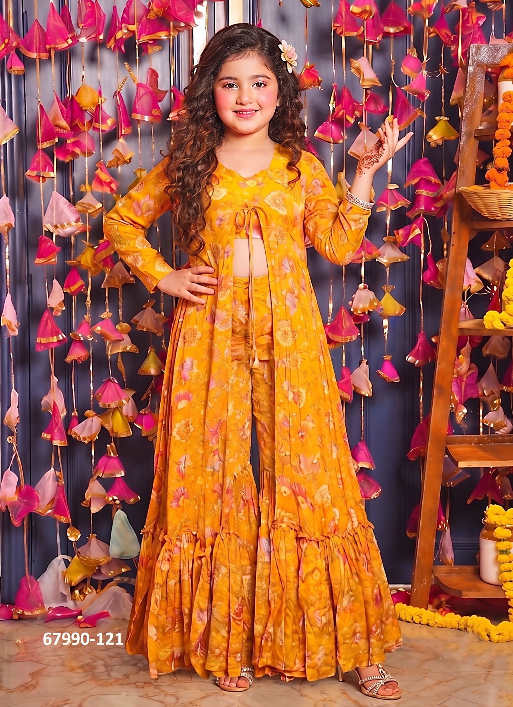 KIDS - BARBIE - Catalog # 67990 (Set of 4 Indo-Western Outfits) KIDS - BARBIE - Catalog # 67990 (Set of 4 Indo-Western Outfits)