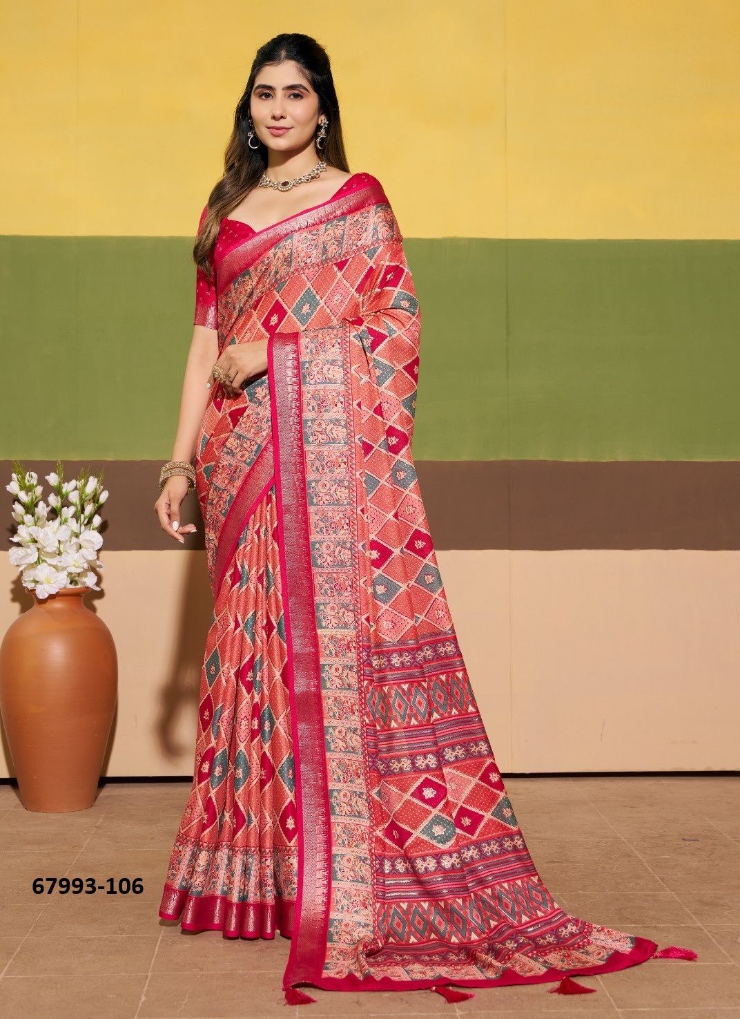 EVEREST - Catalog # 67993 (Set of 6 Sarees) EVEREST - Catalog # 67993 (Set of 6 Sarees)