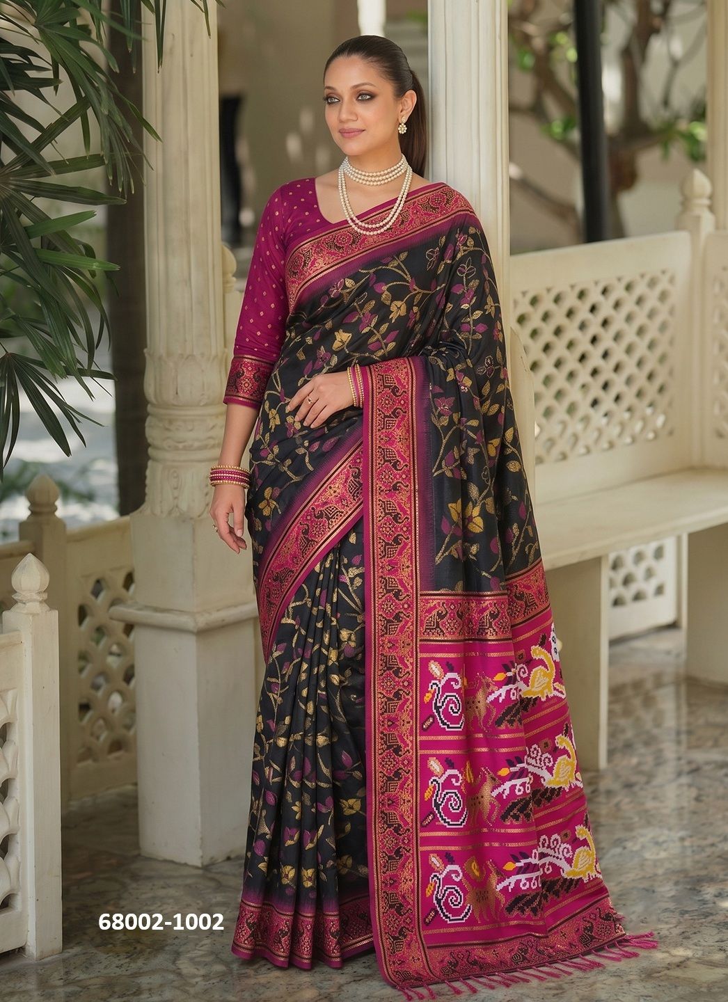 ZAMA ZAM - Catalog # 68002 (Set of 8 Sarees)