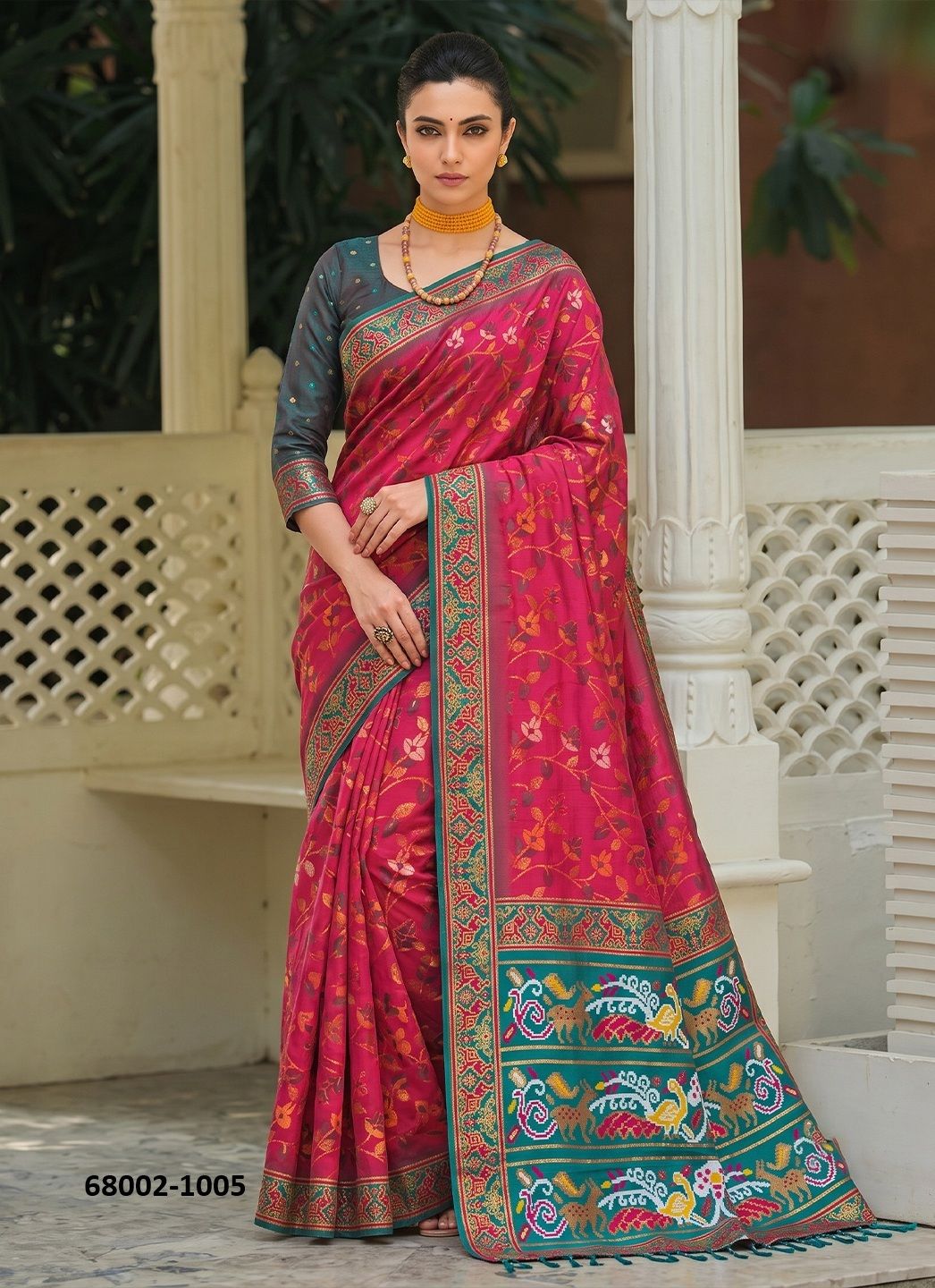 ZAMA ZAM - Catalog # 68002 (Set of 8 Sarees)