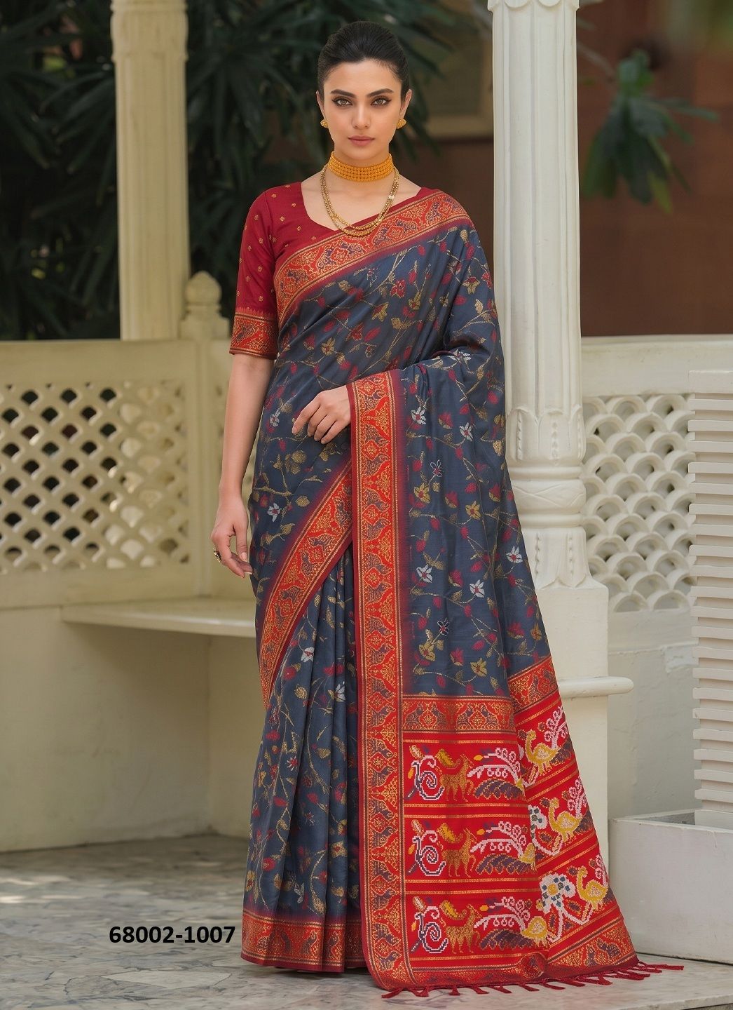 ZAMA ZAM - Catalog # 68002 (Set of 8 Sarees)