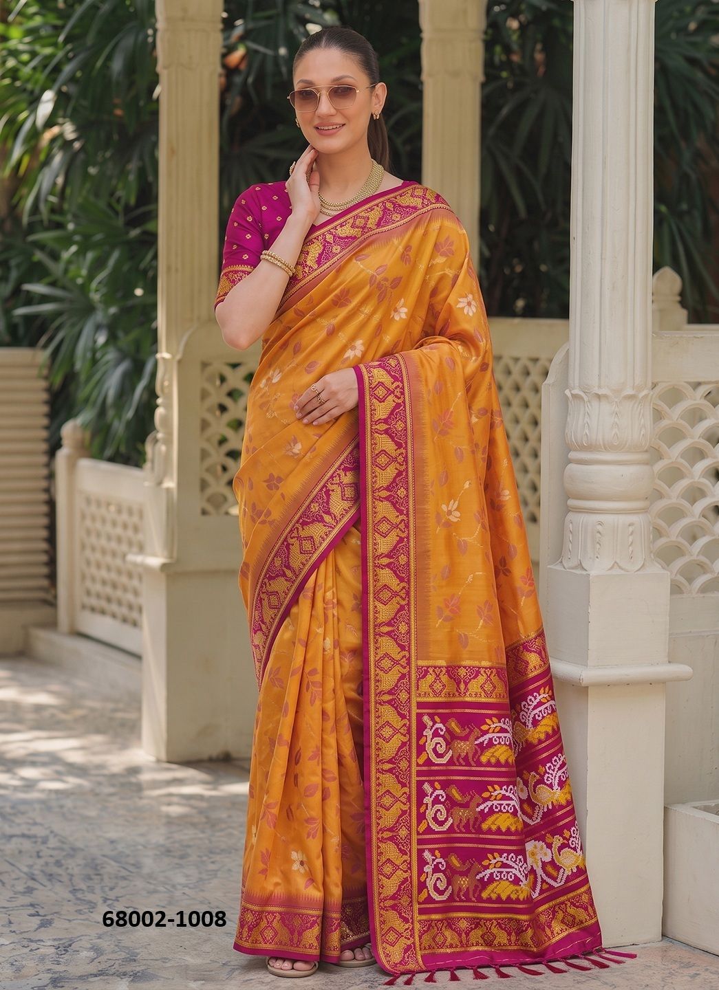 ZAMA ZAM - Catalog # 68002 (Set of 8 Sarees)