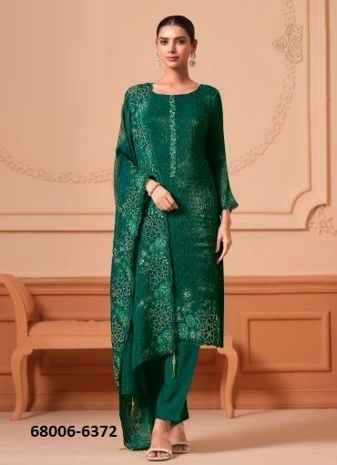 ZARII - Catalog # 68006 (Set of 6 Readymade Salwar Suits)