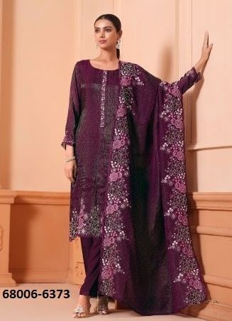 ZARII - Catalog # 68006 (Set of 6 Readymade Salwar Suits)