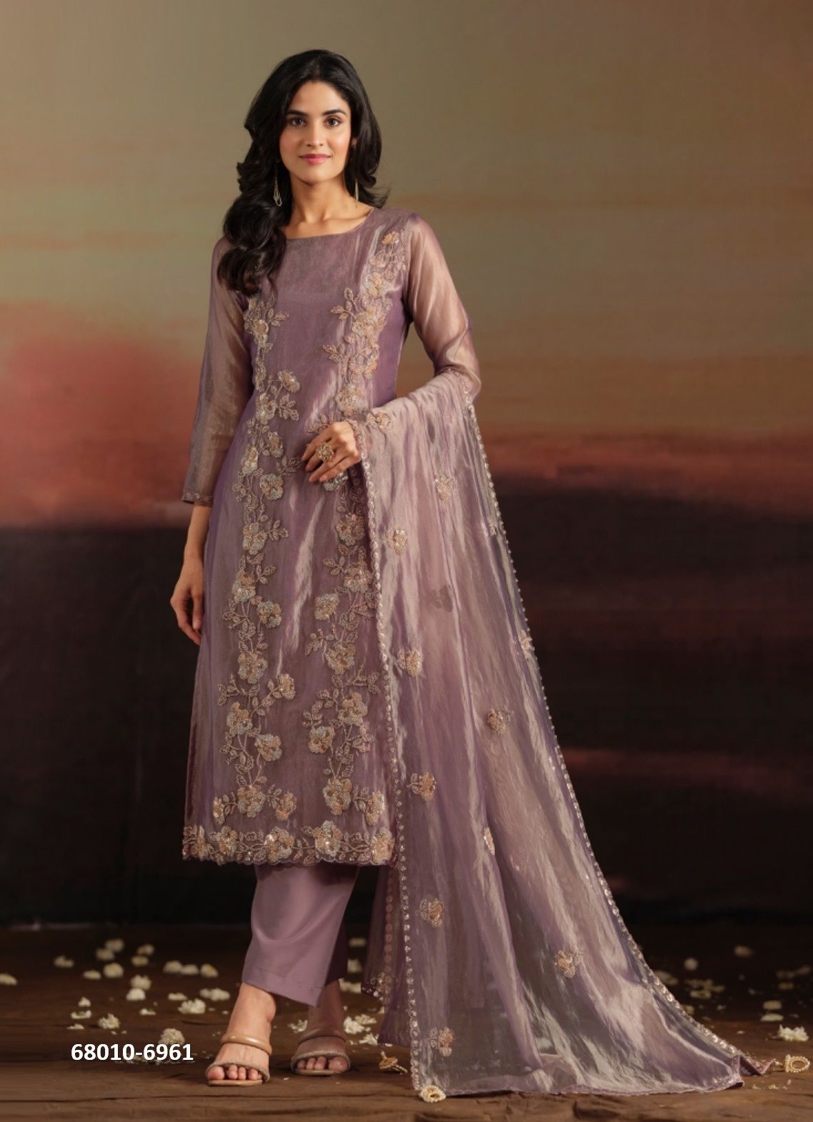 AISHWARYA - Catalog # 68010 (Set of 6 Readymade Salwar Suits) AISHWARYA - Catalog # 68010 (Set of 6 Readymade Salwar Suits)