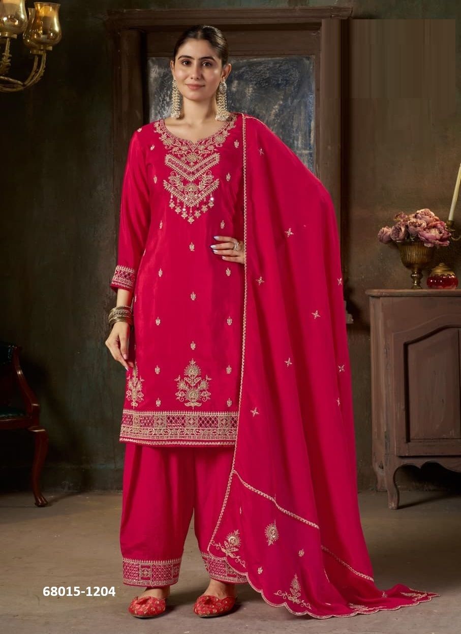 RAJLAKSHMI - Catalog # 68015 (Set of 2 Readymade Salwar Suits) RAJLAKSHMI - Catalog # 68015 (Set of 2 Readymade Salwar Suits)
