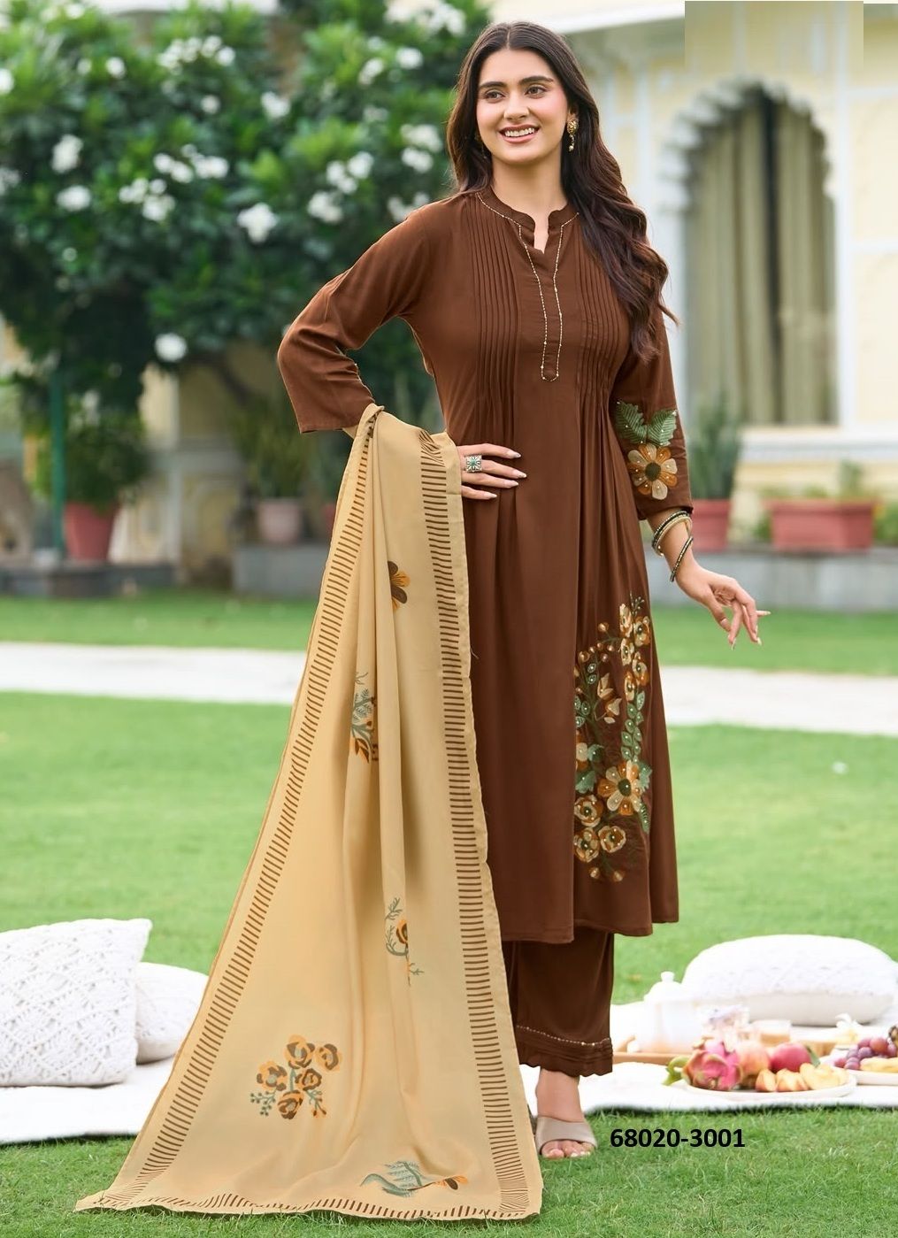 SAJILEE - Catalog # 68020 (Set of 4 Readymade Salwar Suits) SAJILEE - Catalog # 68020 (Set of 4 Readymade Salwar Suits)
