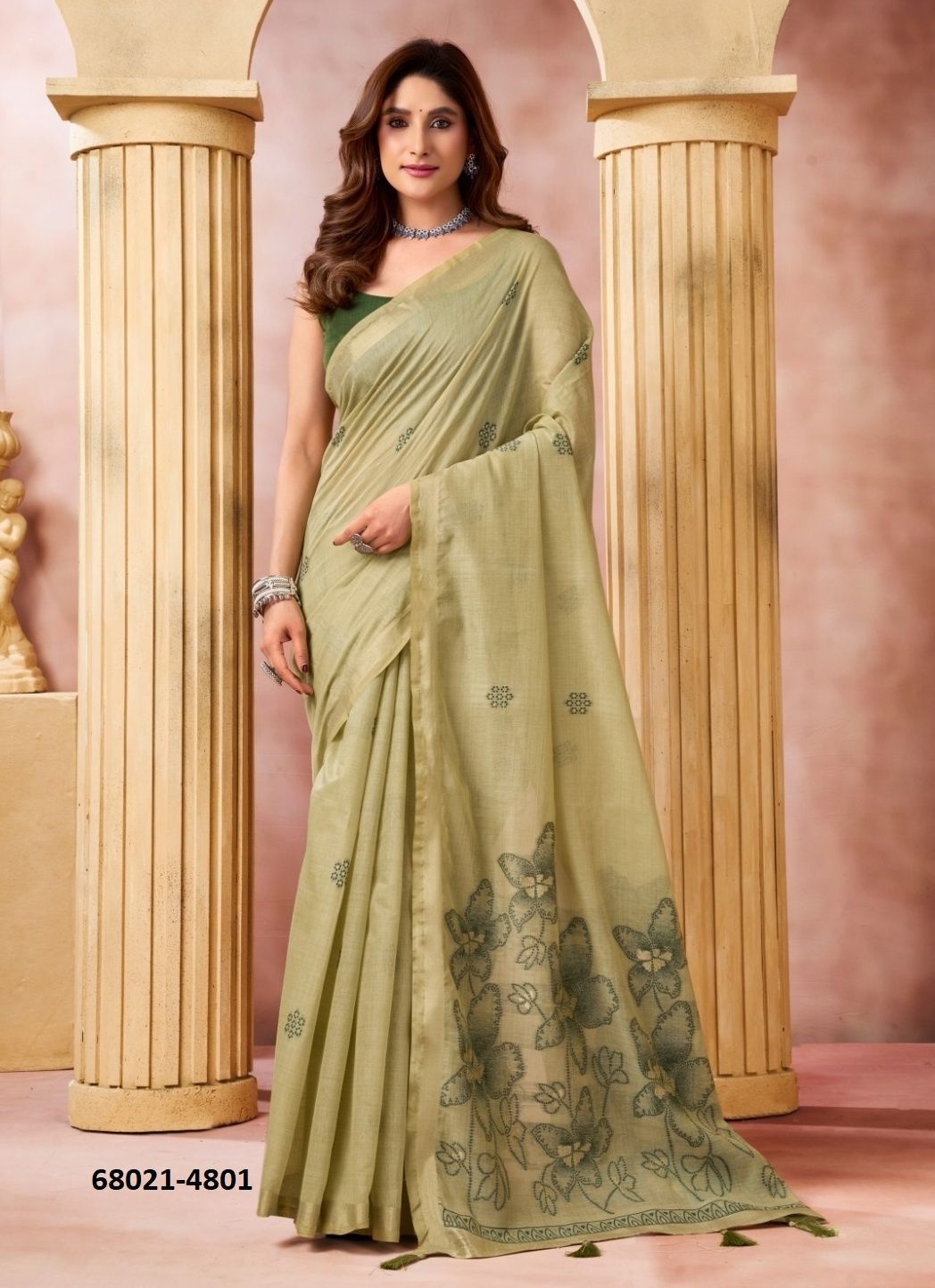 ANJANA - Catalog # 68021 (Set of 6 Sarees) ANJANA - Catalog # 68021 (Set of 6 Sarees)