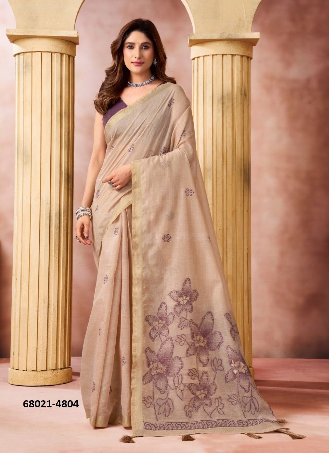 ANJANA - Catalog # 68021 (Set of 6 Sarees) ANJANA - Catalog # 68021 (Set of 6 Sarees)