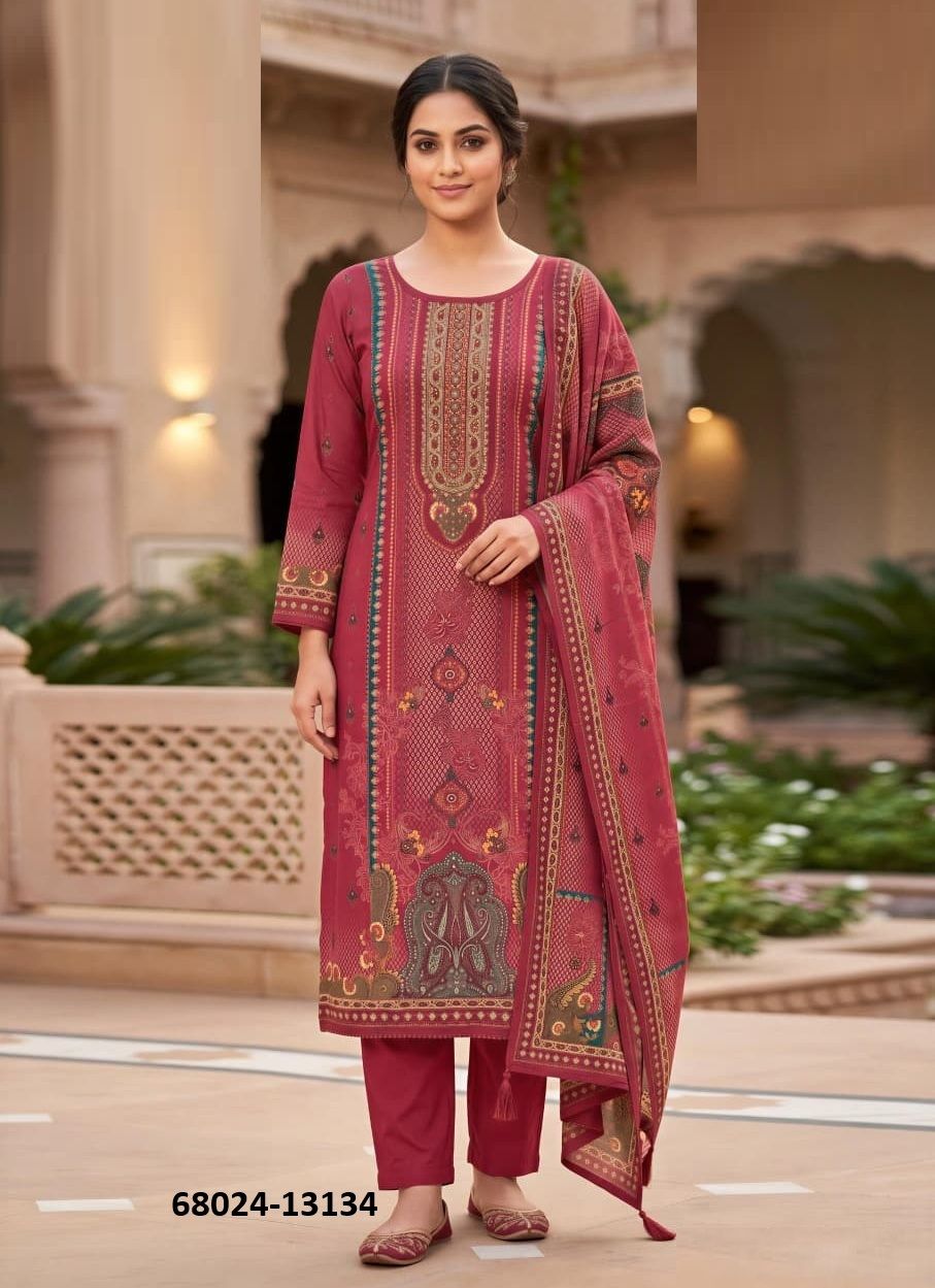 RUBIKA - Catalog # 68024 (Set of 4 Semi-Stitched / Un-Stitched Suits) RUBIKA - Catalog # 68024 (Set of 4 Semi-Stitched / Un-Stitched Suits)