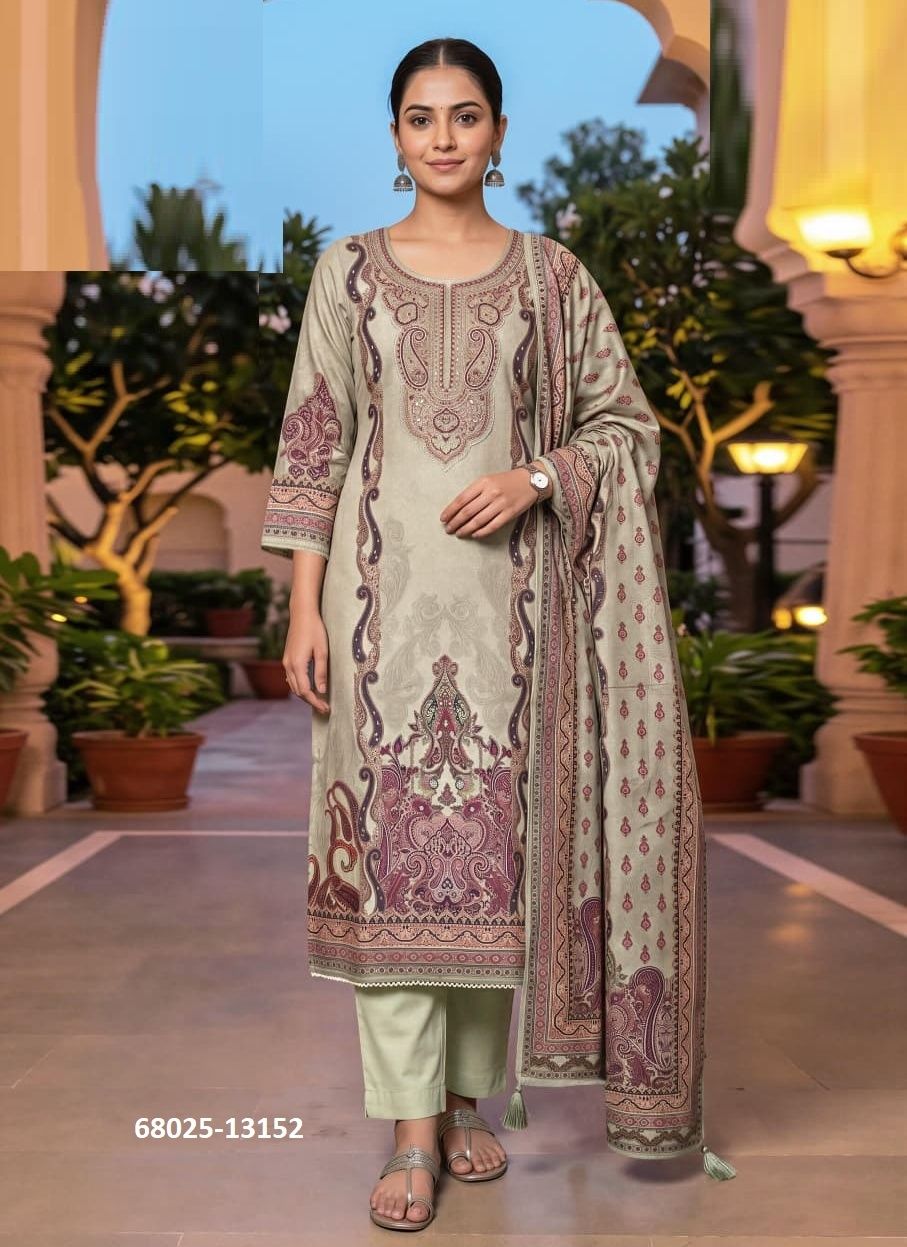 RENUKA - Catalog # 68025 (Set of 4 Semi-Stitched / Un-Stitched Suits) RENUKA - Catalog # 68025 (Set of 4 Semi-Stitched / Un-Stitched Suits)