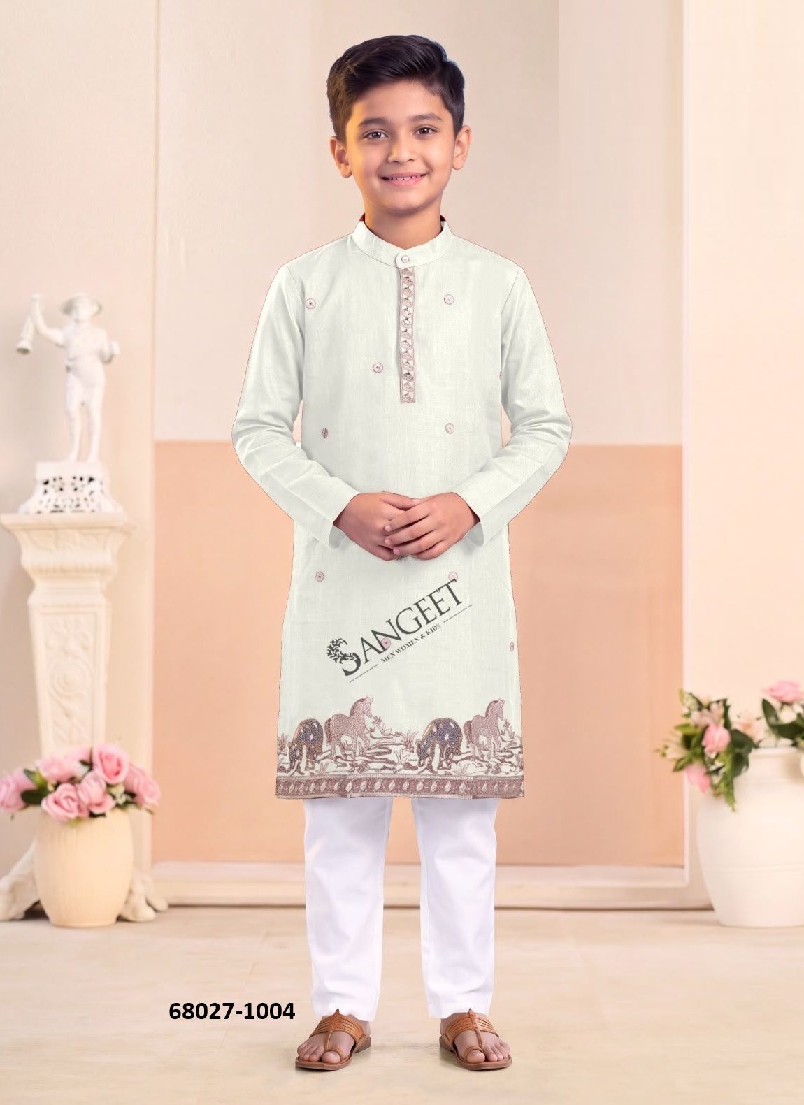 BOYS KURTA - Catalog # 68027 (Set of 6 Men's Ethnic Wear) BOYS KURTA - Catalog # 68027 (Set of 6 Men's Ethnic Wear)