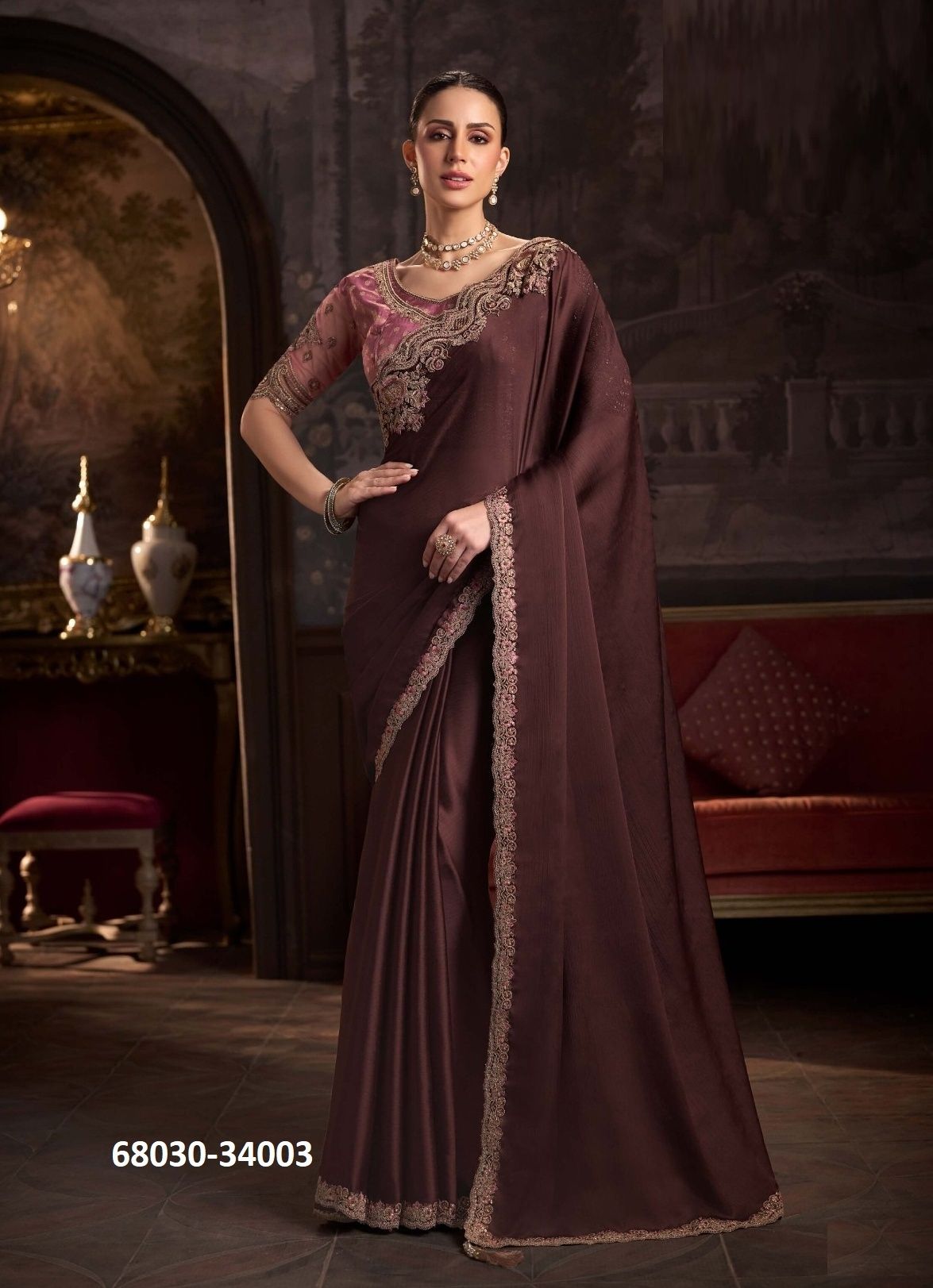 WASHINGTON - Catalog # 68030 (Set of 18 Sarees) WASHINGTON - Catalog # 68030 (Set of 18 Sarees)