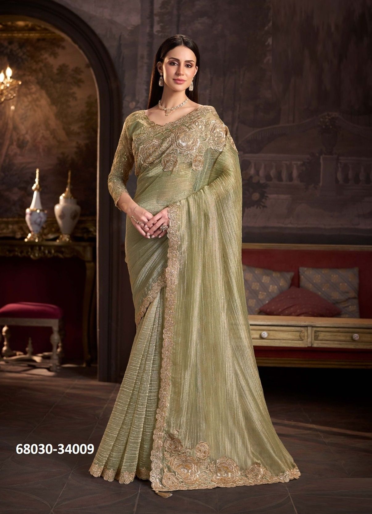 WASHINGTON - Catalog # 68030 (Set of 18 Sarees) WASHINGTON - Catalog # 68030 (Set of 18 Sarees)