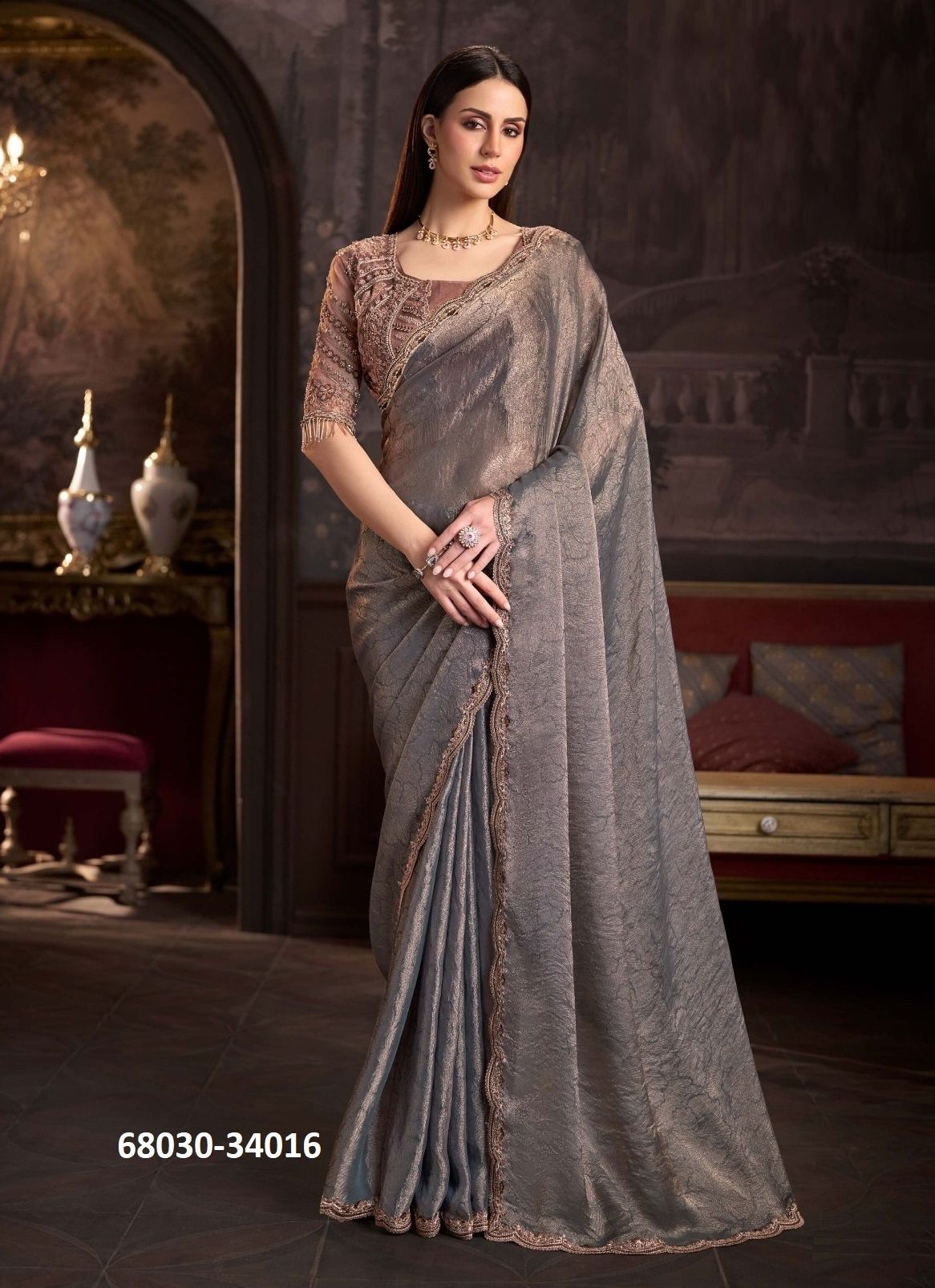 WASHINGTON - Catalog # 68030 (Set of 18 Sarees) WASHINGTON - Catalog # 68030 (Set of 18 Sarees)
