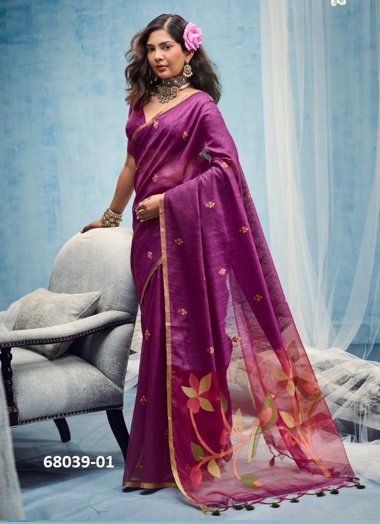 INDUS - Catalog # 68039 (Set of 4 Sarees) INDUS - Catalog # 68039 (Set of 4 Sarees)
