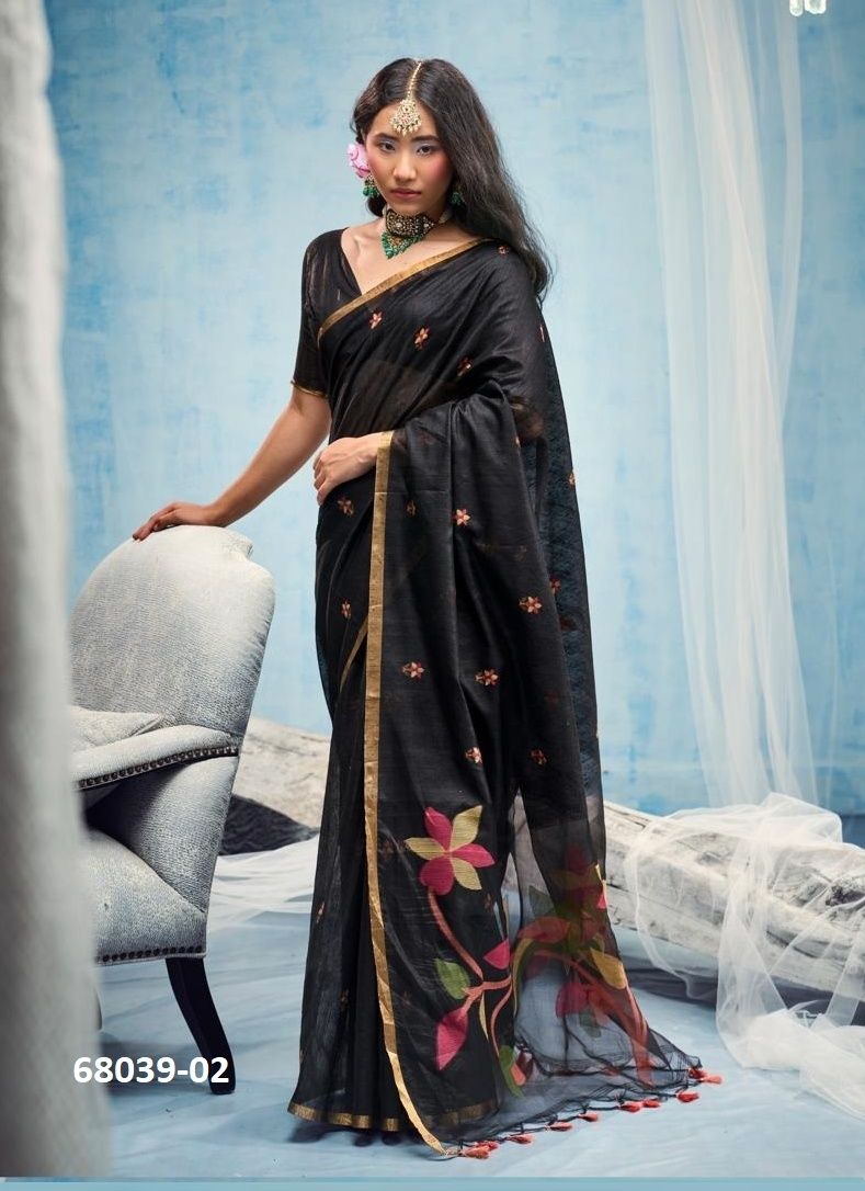 INDUS - Catalog # 68039 (Set of 4 Sarees) INDUS - Catalog # 68039 (Set of 4 Sarees)