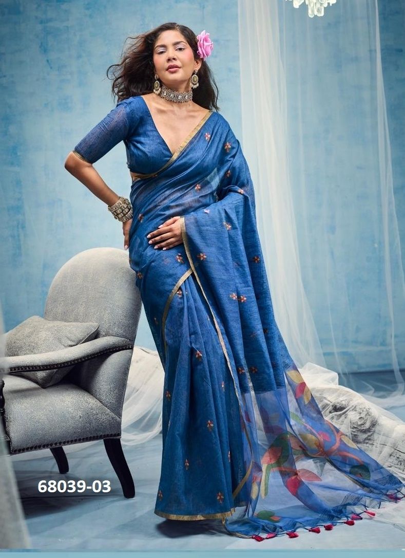 INDUS - Catalog # 68039 (Set of 4 Sarees) INDUS - Catalog # 68039 (Set of 4 Sarees)