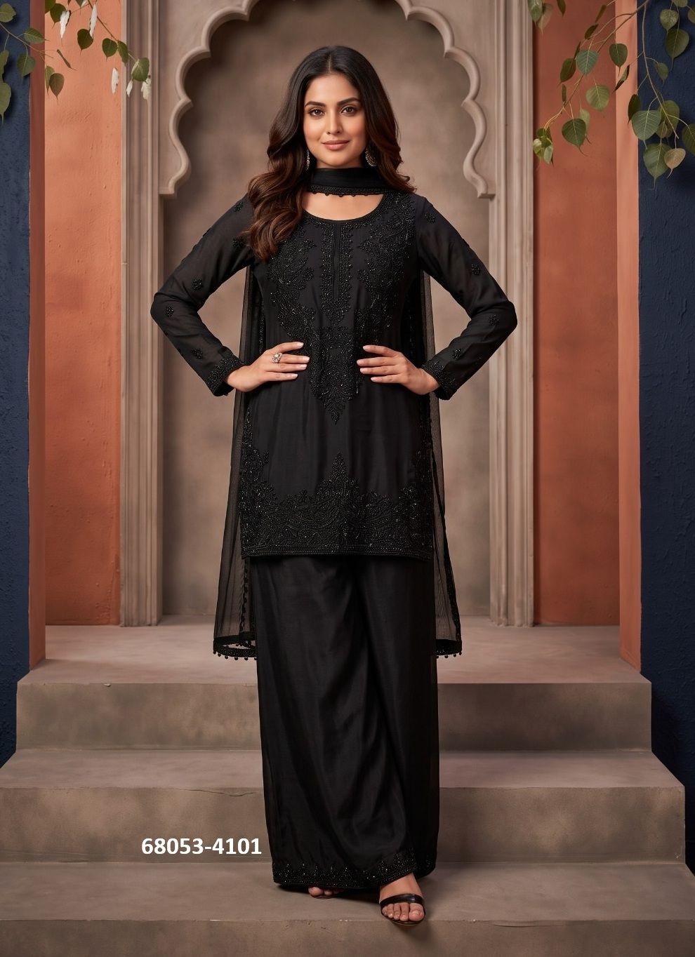 LOVELY - Catalog # 68053 (Set of 2 Readymade Salwar Suits) LOVELY - Catalog # 68053 (Set of 2 Readymade Salwar Suits)