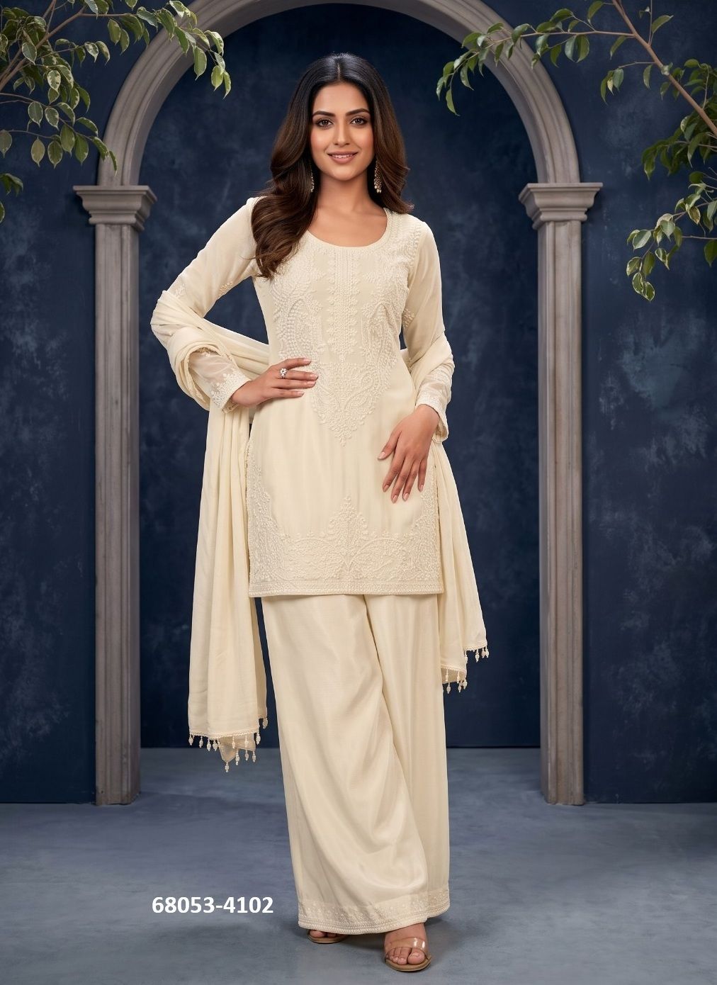 LOVELY - Catalog # 68053 (Set of 2 Readymade Salwar Suits) LOVELY - Catalog # 68053 (Set of 2 Readymade Salwar Suits)