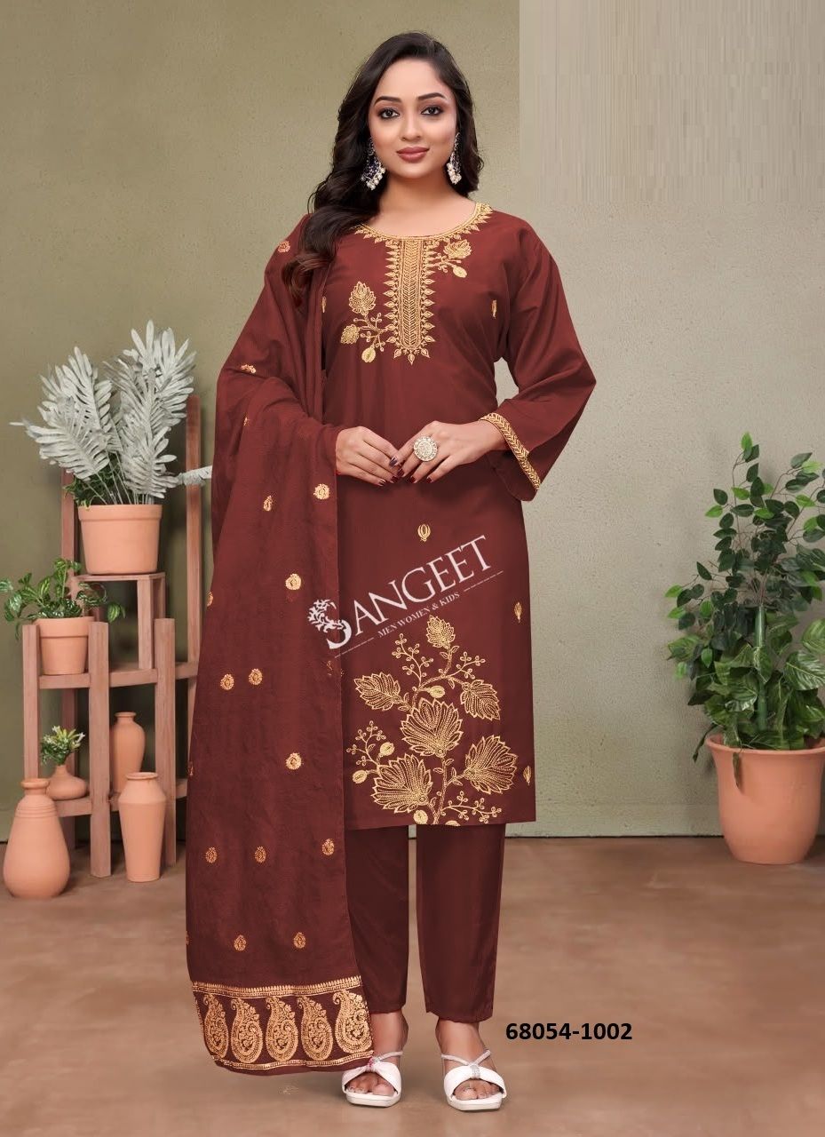 DARSHINI 2 - Catalog # 68054 (Set of 6 Readymade Salwar Suits) DARSHINI 2 - Catalog # 68054 (Set of 6 Readymade Salwar Suits)