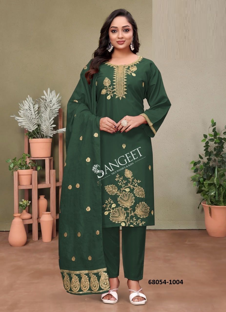 DARSHINI 2 - Catalog # 68054 (Set of 6 Readymade Salwar Suits) DARSHINI 2 - Catalog # 68054 (Set of 6 Readymade Salwar Suits)