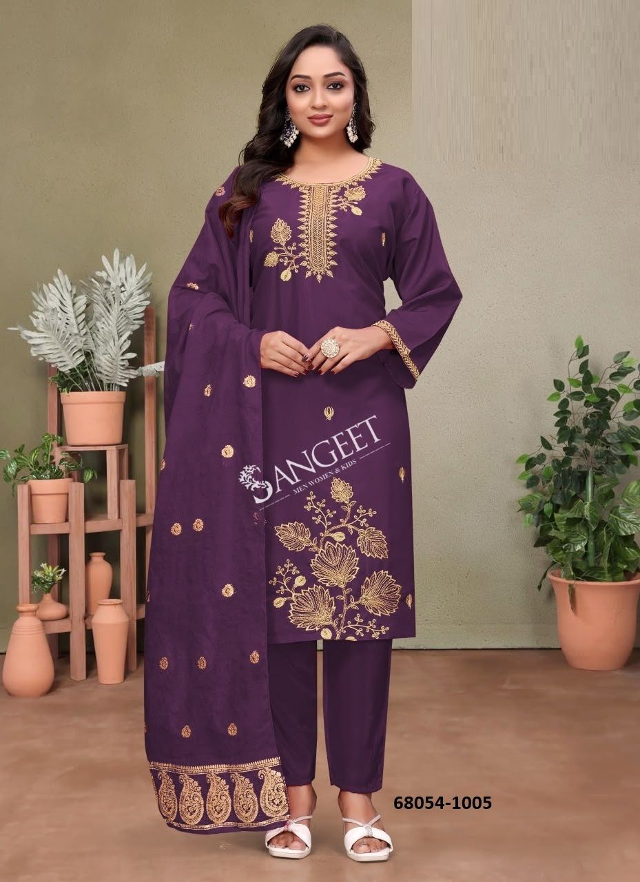 DARSHINI 2 - Catalog # 68054 (Set of 6 Readymade Salwar Suits) DARSHINI 2 - Catalog # 68054 (Set of 6 Readymade Salwar Suits)
