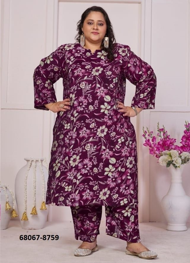 PLUS SIZE CO-ORD SET - SHIBUYA - Catalog # 68067 (Set of 3 Tops With Bottoms) PLUS SIZE CO-ORD SET - SHIBUYA - Catalog # 68067 (Set of 3 Tops With Bottoms)