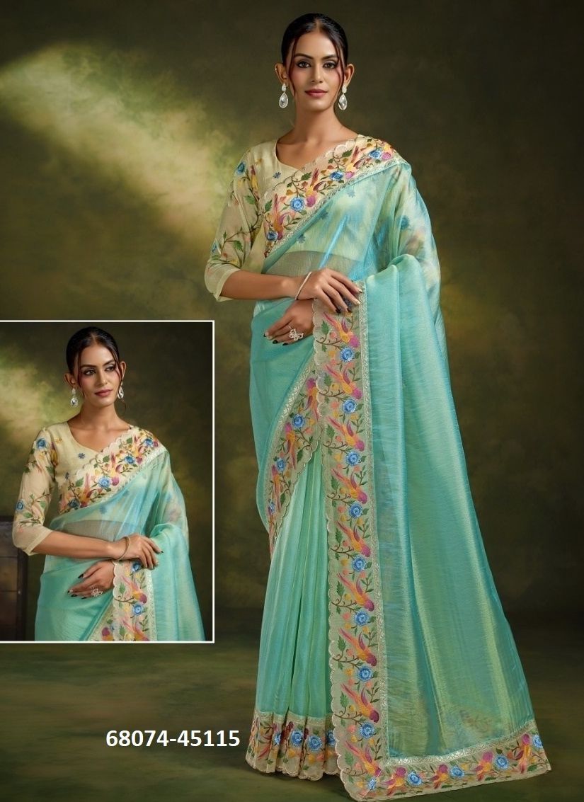 SAMARPAN - Catalog # 68074 (Set of 16 Sarees)