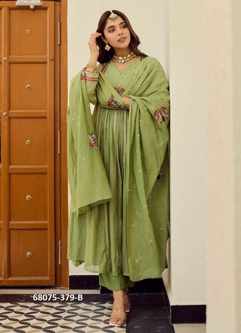 CHANDAN - Catalog # 68075 (Set of 3 Readymade Salwar Suits) CHANDAN - Catalog # 68075 (Set of 3 Readymade Salwar Suits)